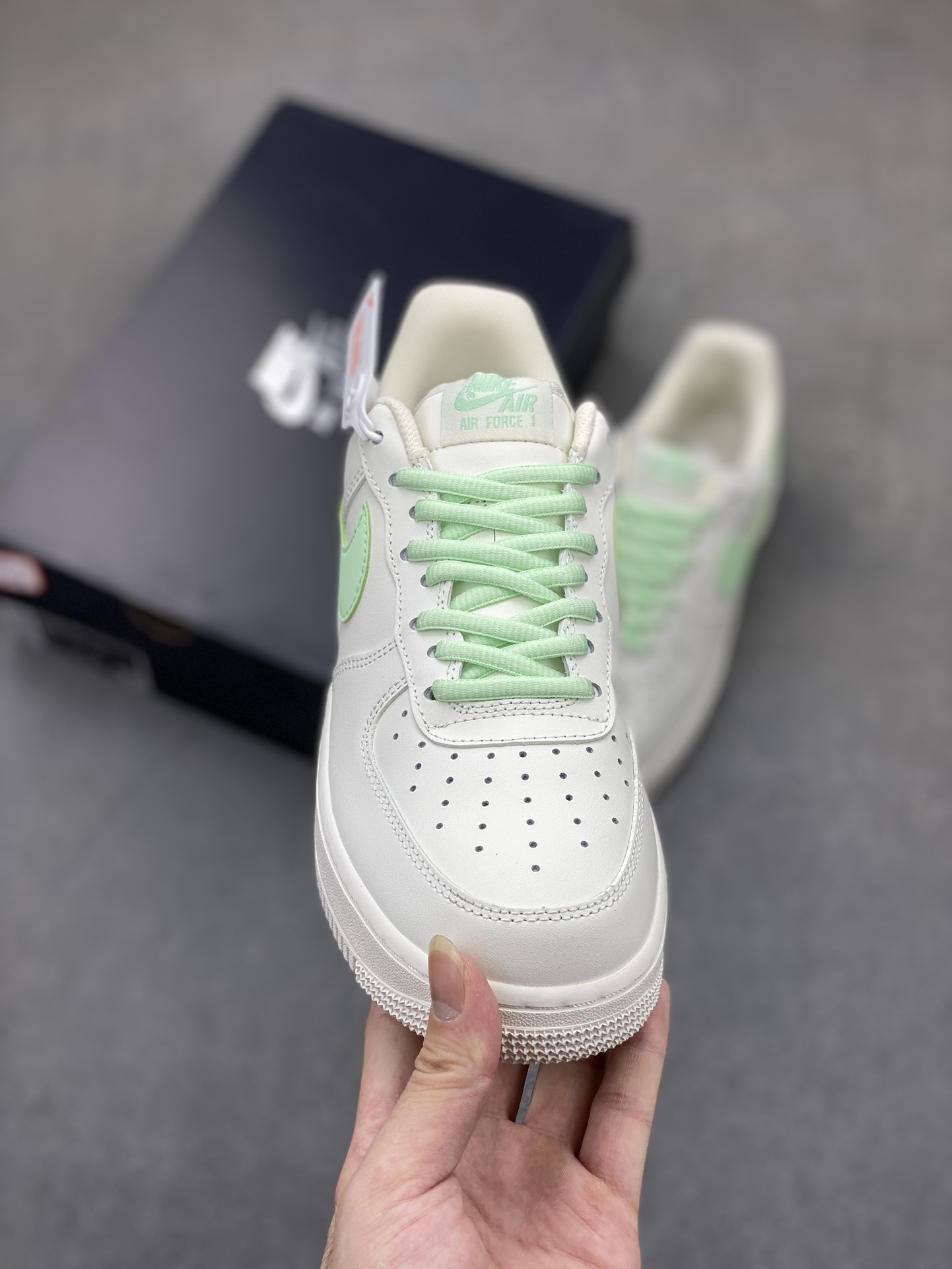 Nike Air Force 1 '07 Low Casual Sneakers - White/Mint - Timeless Style 3 i1720032710 1855 2