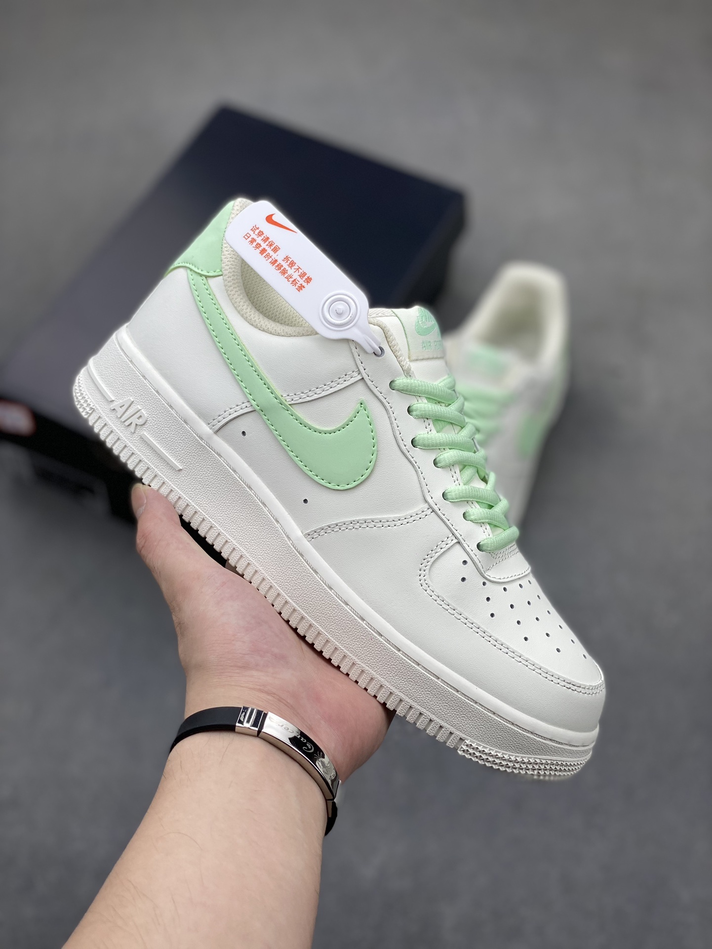 Nike Air Force 1 '07 Low Casual Sneakers - White/Mint - Timeless Style 2 i1720032710 4917 5