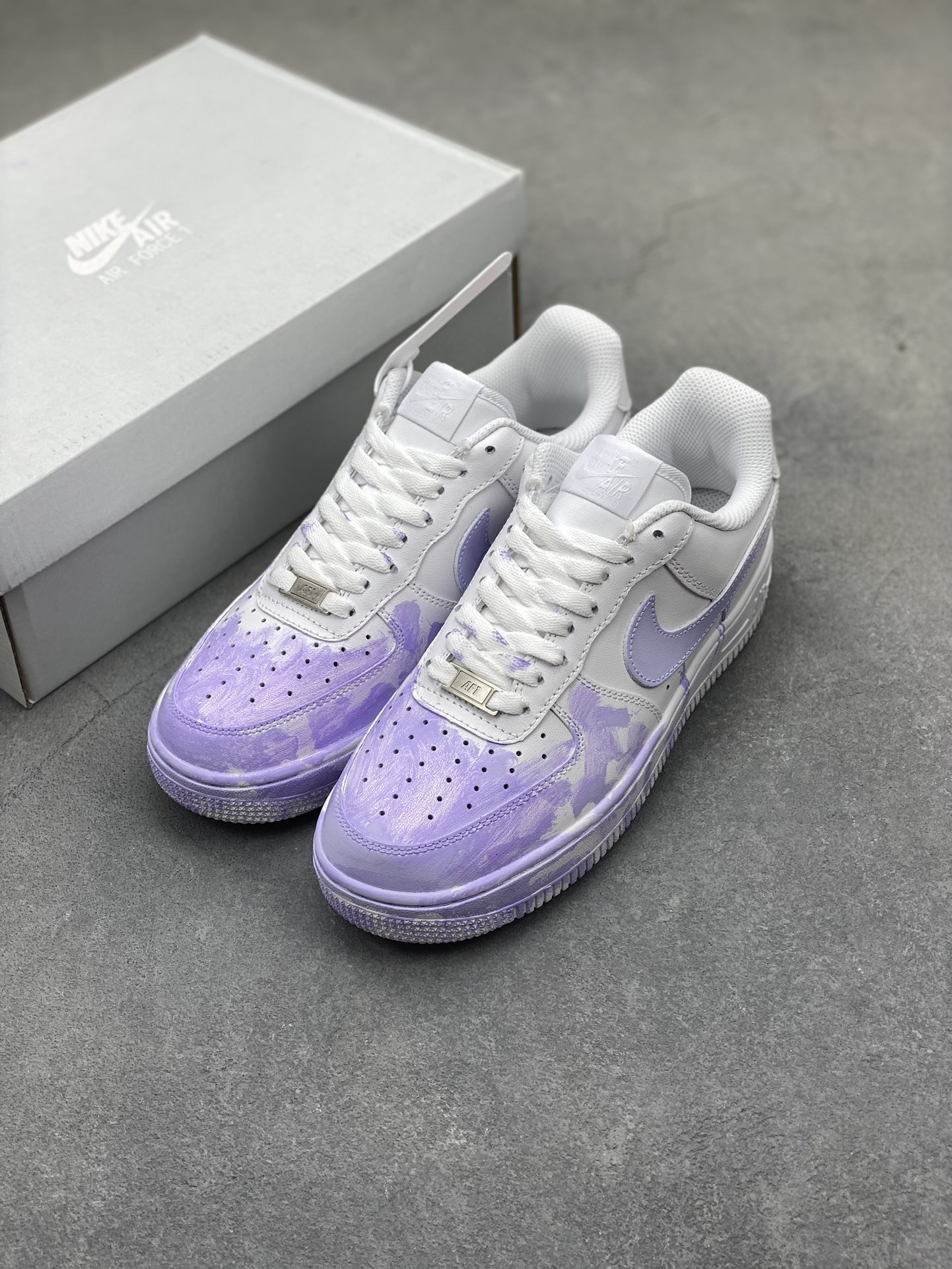 Nike Air Force 1 '07 Low White/Lilac Casual Sneakers CW2288-111 9 i1720032751 8359 0