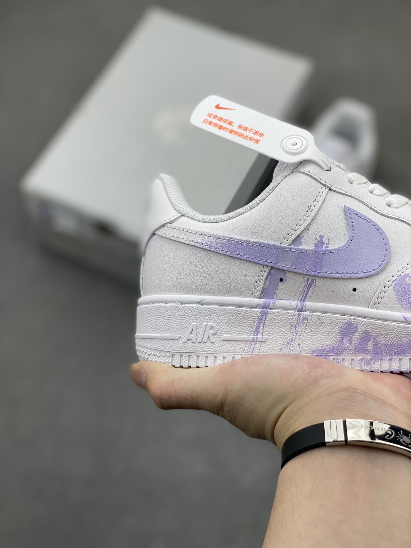 Nike Air Force 1 '07 Low White/Lilac Casual Sneakers CW2288-111 6 i1720032752 3277 5