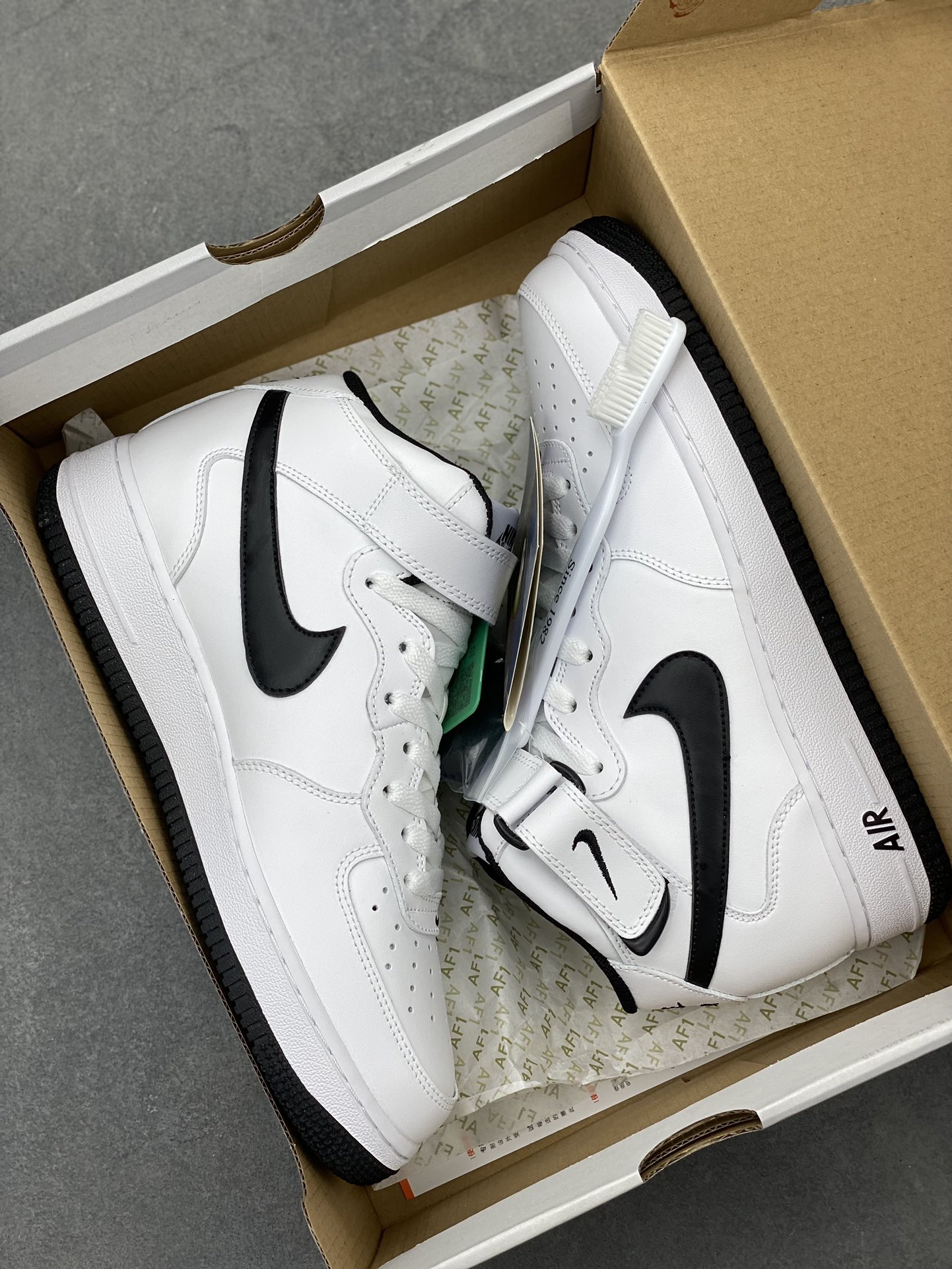Nike Air Force 1 Mid '07 White Black Men's Shoe DV0806-101 10 i1720122355 1327 2