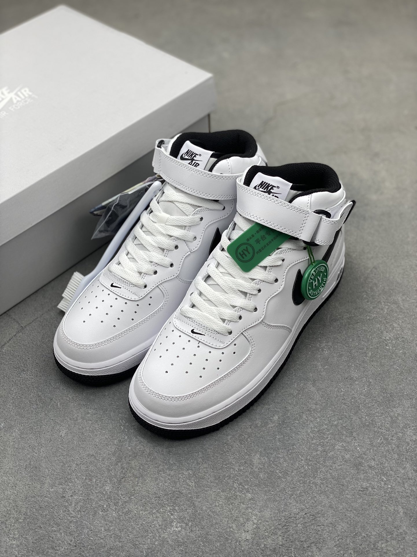Nike Air Force 1 Mid '07 White Black Men's Shoe DV0806-101 9 i1720122355 1904 5