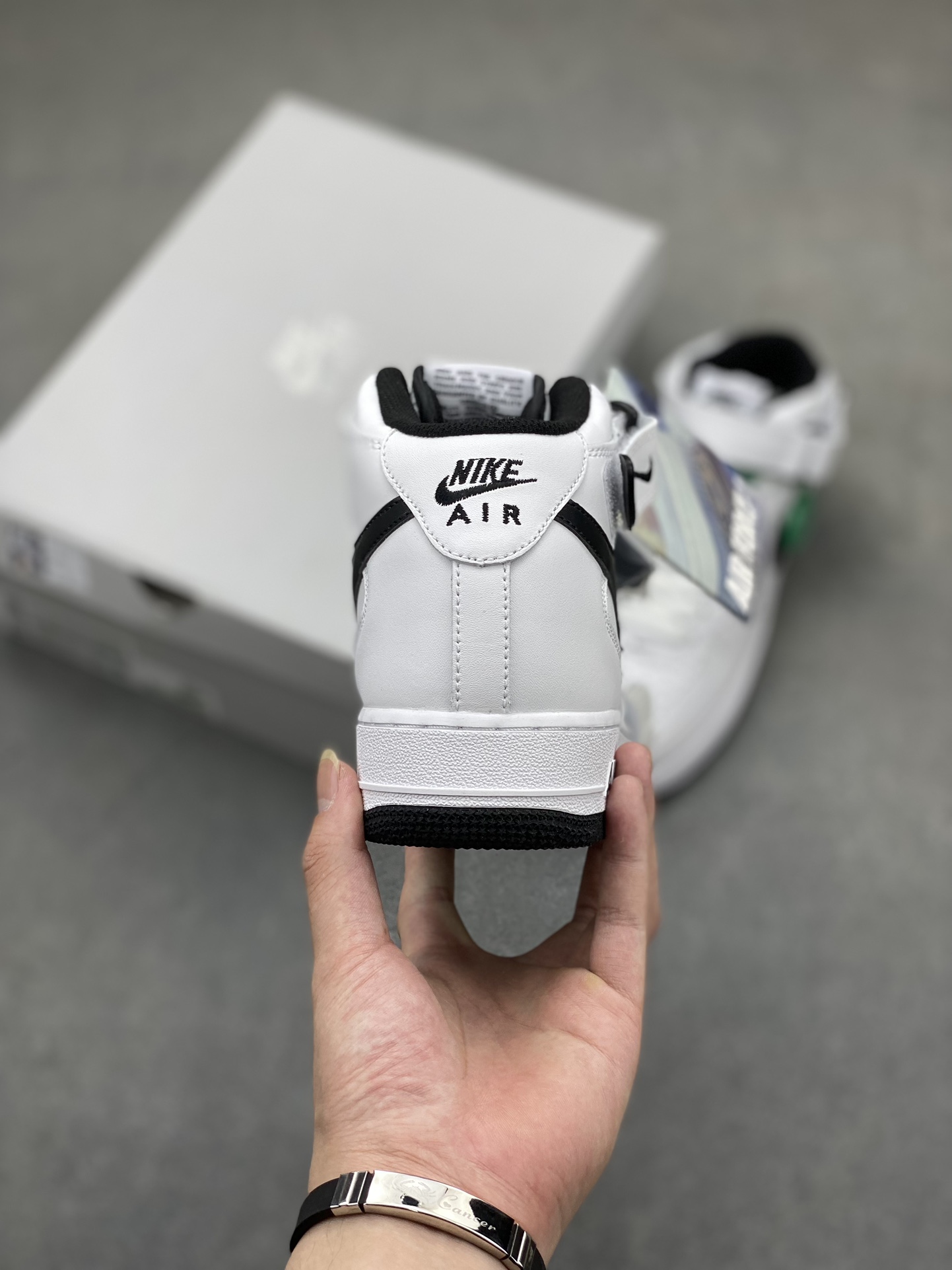 Nike Air Force 1 Mid '07 White Black Men's Shoe DV0806-101 5 i1720122355 800 6