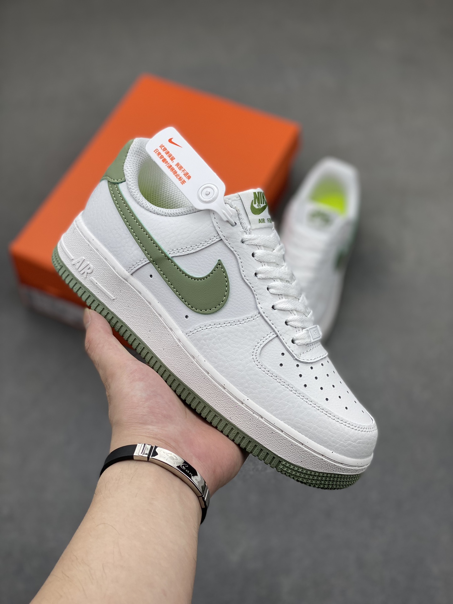 Nike Air Force 1 Low White Green (DV3808-106) - Authentic & Comfortable 2 i1720122405 100 7