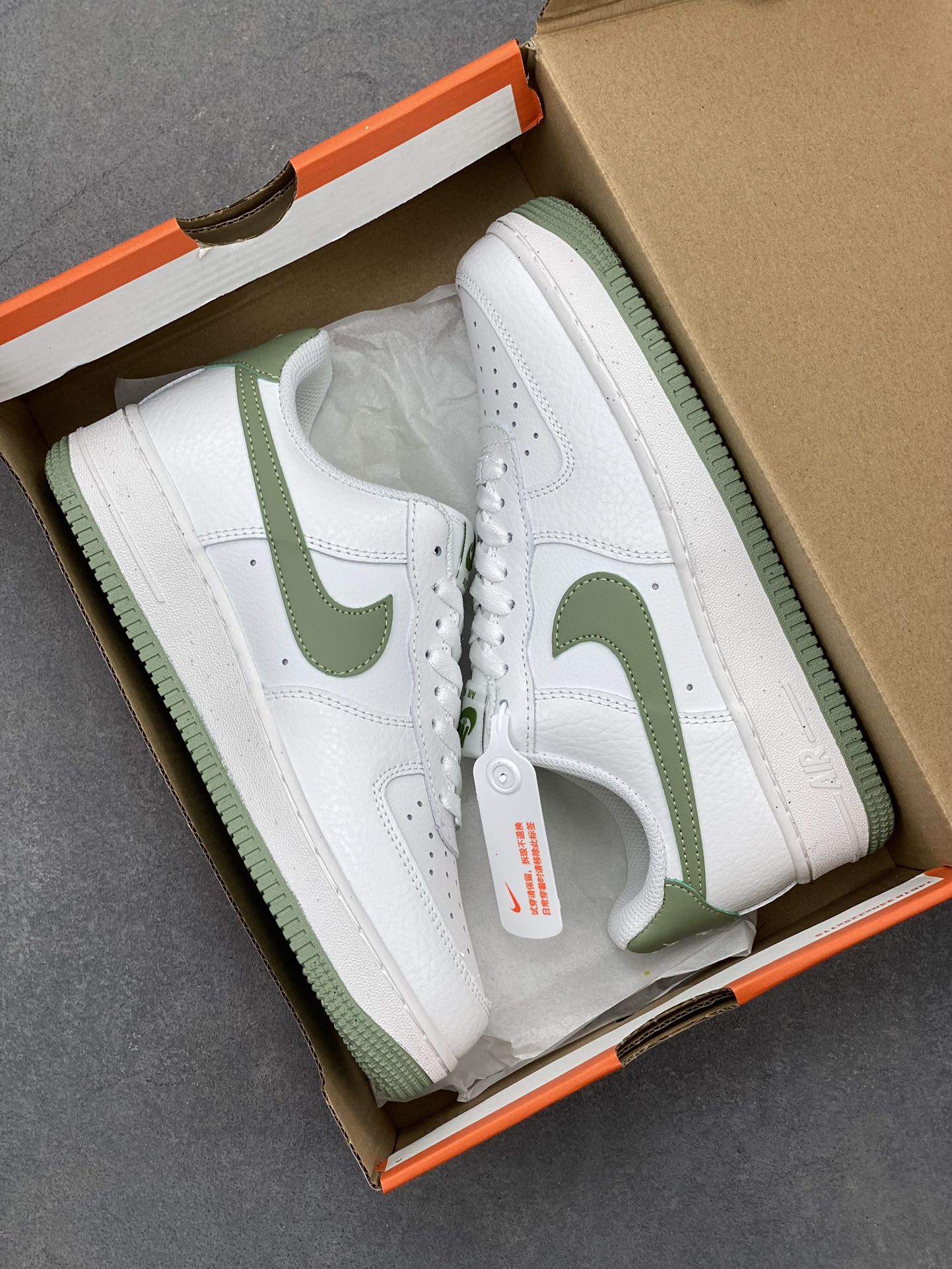 Nike Air Force 1 Low White Green (DV3808-106) - Authentic & Comfortable 10 i1720122405 1962 1