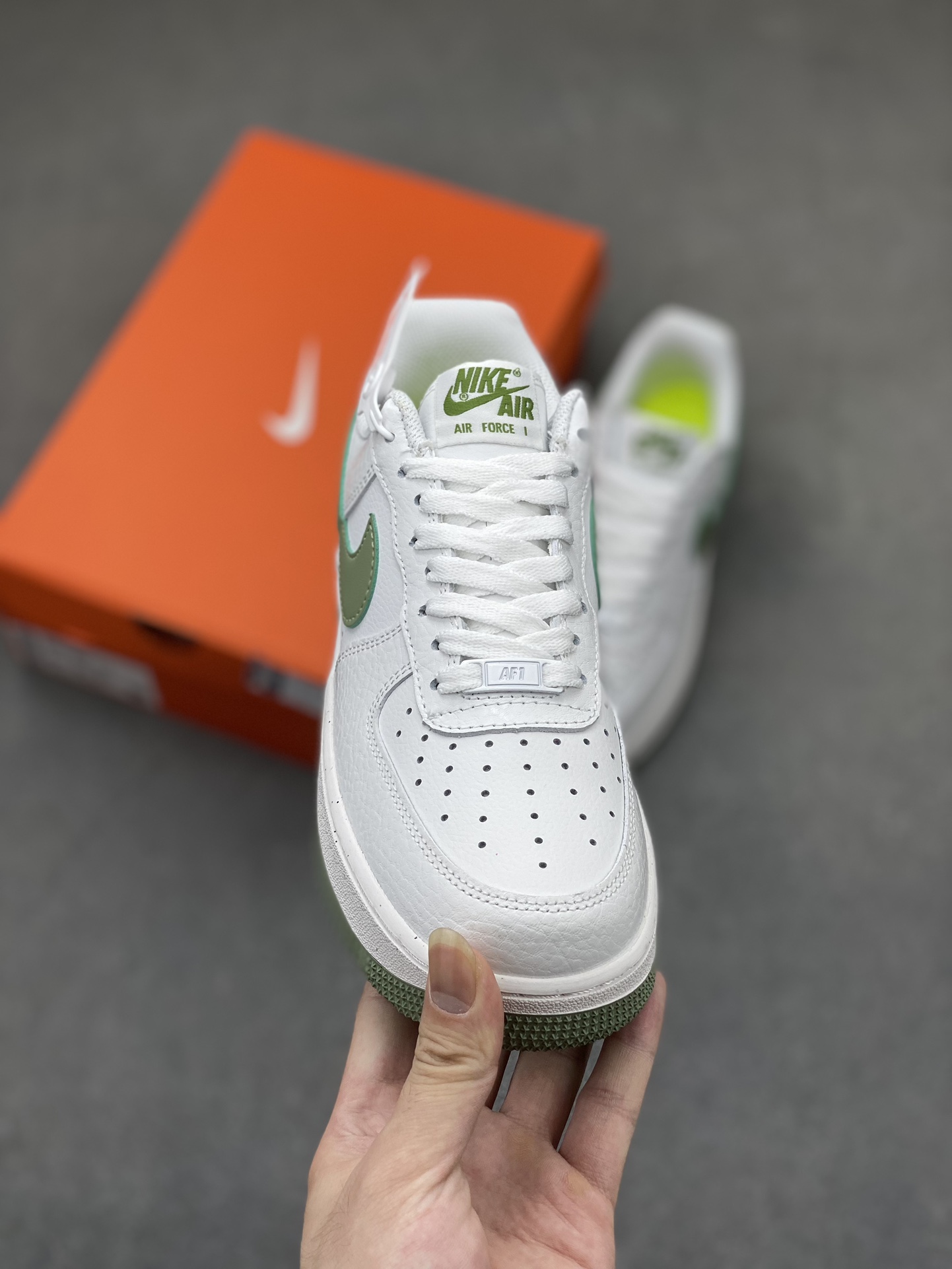 Nike Air Force 1 Low White Green (DV3808-106) - Authentic & Comfortable 3 i1720122405 3796 8