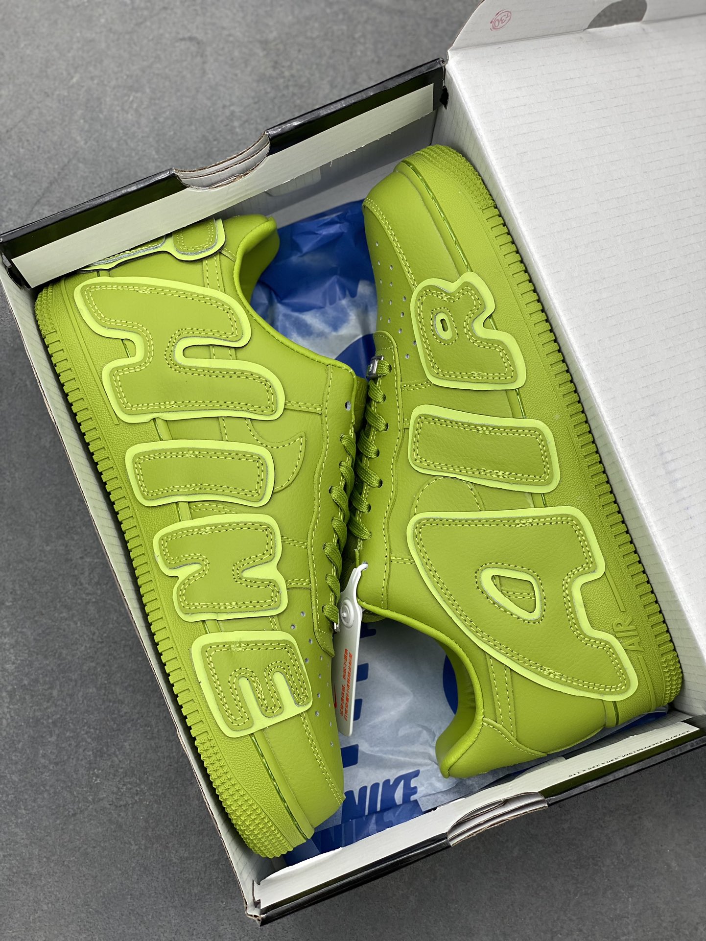 Nike Air Force 1 '07 Low Lime Green, Full Length Honeycomb Cushion, Accessories 10 i1720122507 4209 1