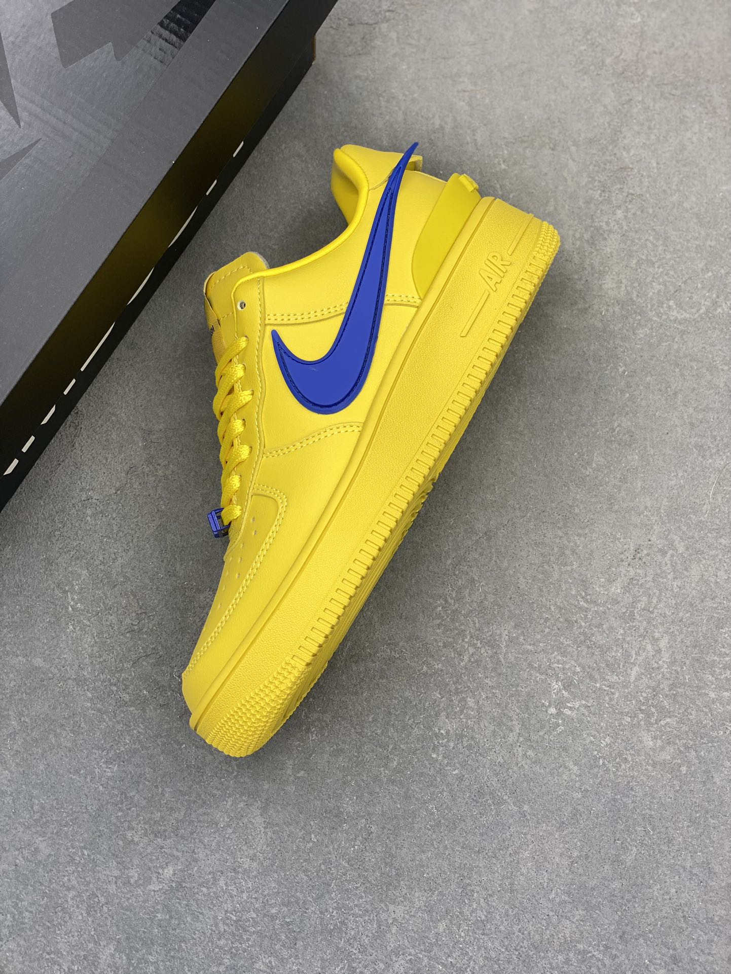 Nike Air Force 1 '07 Low Yellow/Blue Original Level Fashion Sneakers 8 i1720296224 2161 4
