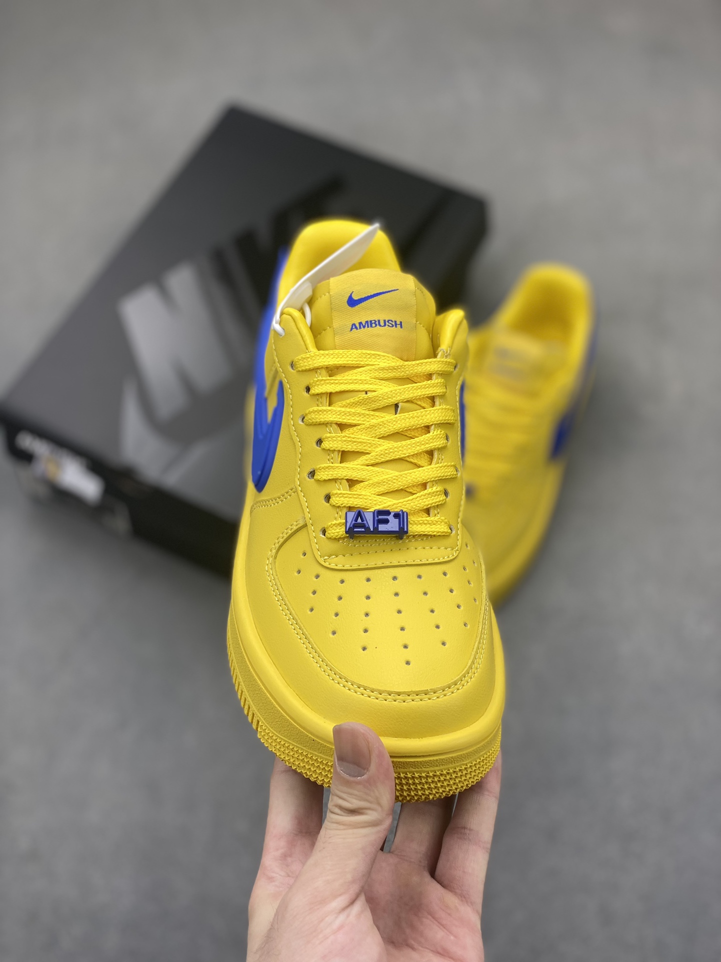 Nike Air Force 1 '07 Low Yellow/Blue Original Level Fashion Sneakers 3 i1720296224 5578 6