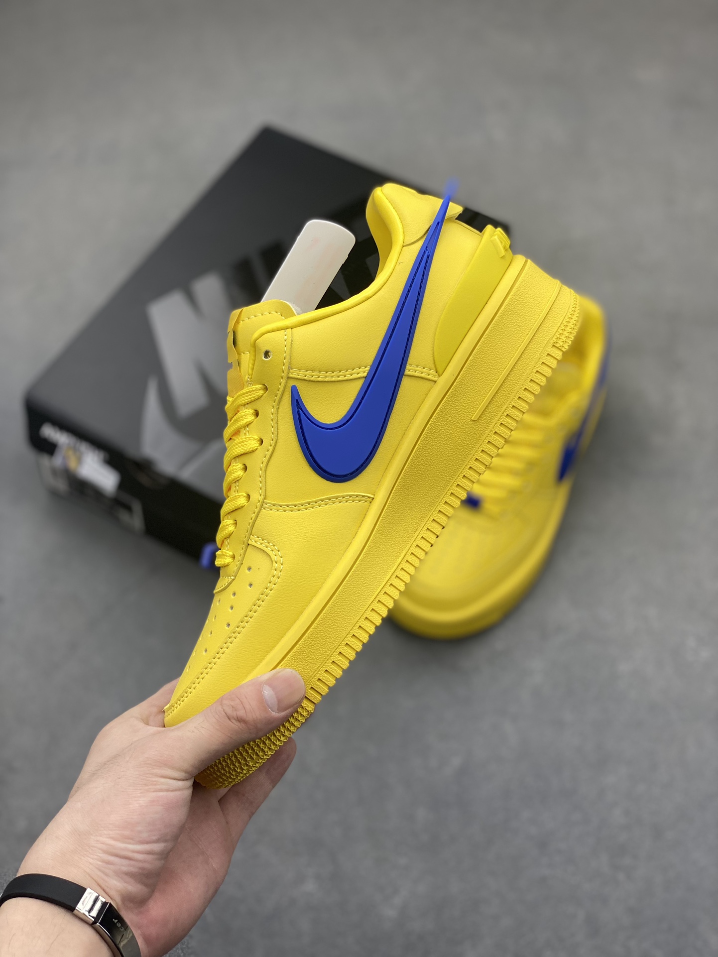 Nike Air Force 1 '07 Low Yellow/Blue Original Level Fashion Sneakers 4 i1720296224 6371 0