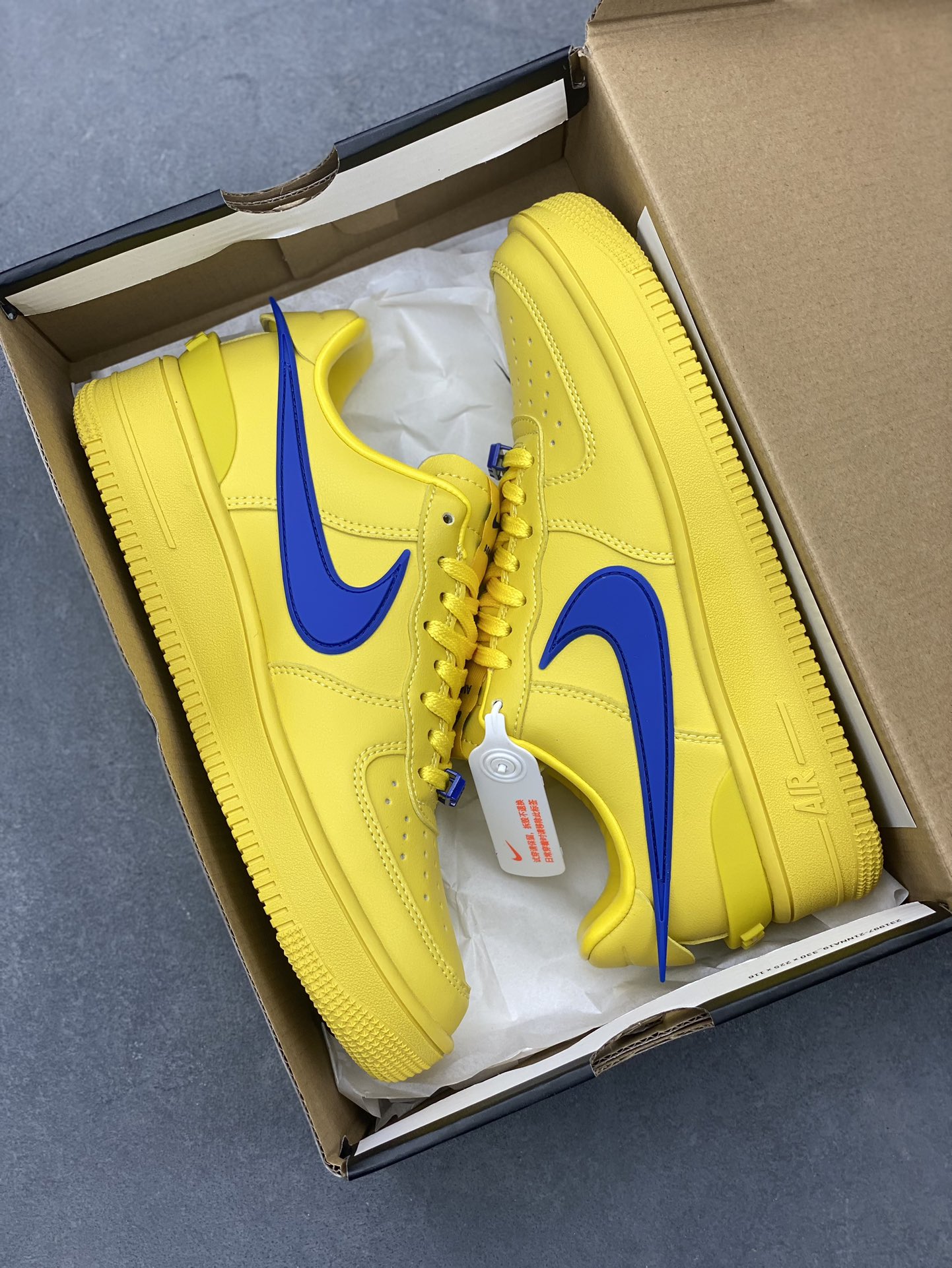 Nike Air Force 1 '07 Low Yellow/Blue Original Level Fashion Sneakers 10 i1720296225 1210 8