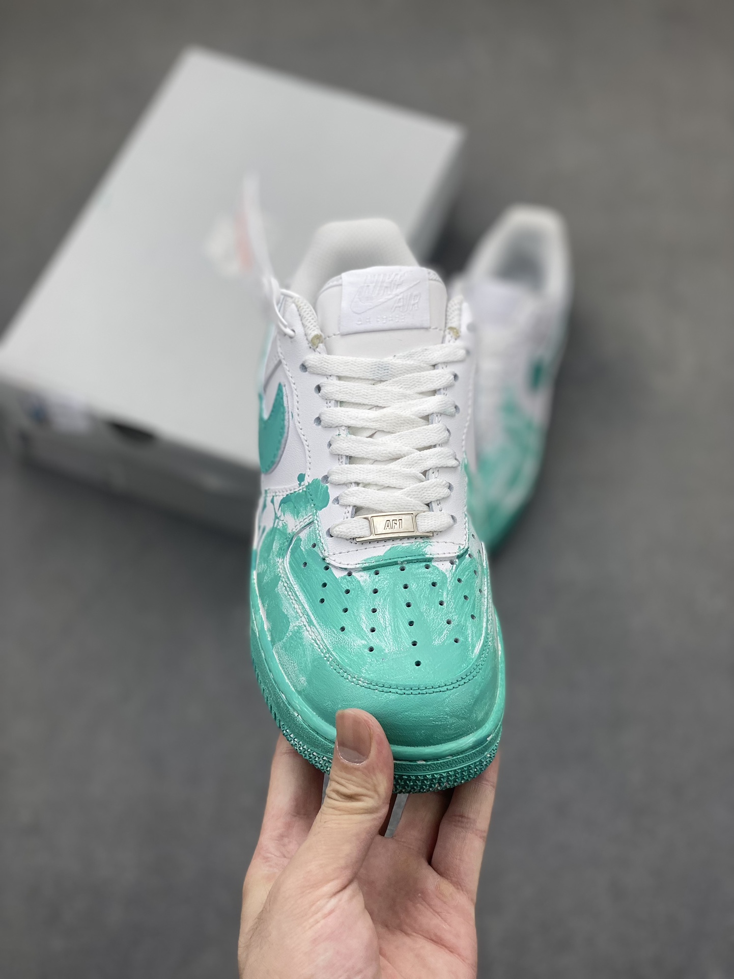 Nike Air Force 1 '07 Low White/Aurora Green Casual Sneakers CW2288-111 3 i1720378552 4326 3