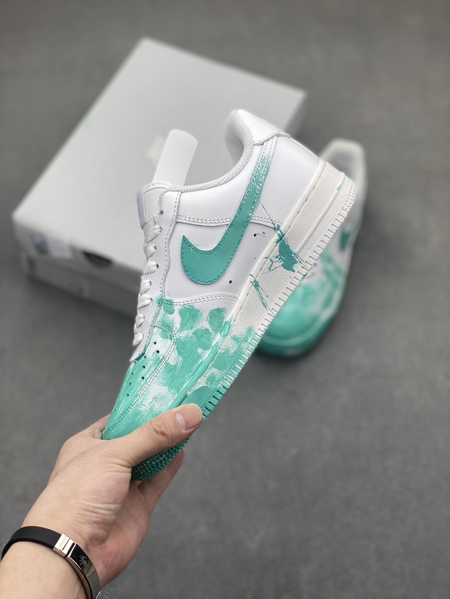 Nike Air Force 1 '07 Low White/Aurora Green Casual Sneakers CW2288-111 4 i1720378552 7270 7
