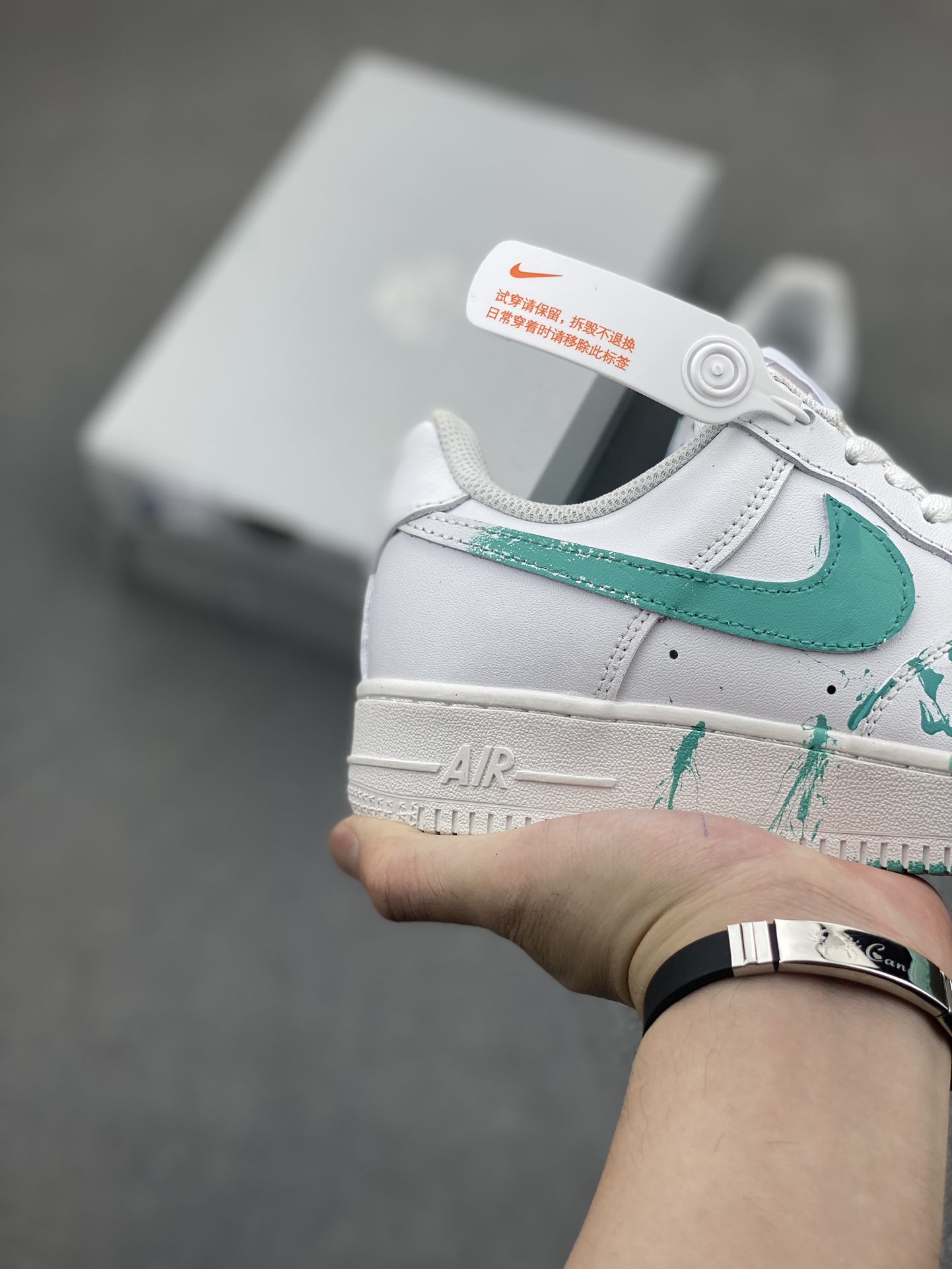 Nike Air Force 1 '07 Low White/Aurora Green Casual Sneakers CW2288-111 6 i1720378552 9430 6