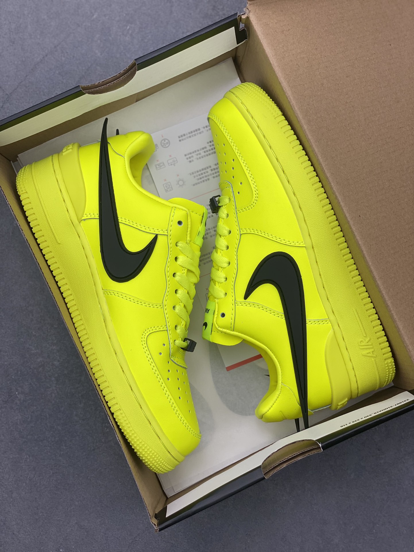 Nike x Ambush Air Force 1 Low '07 DV3464-019 Sneakers - Volt/Black 10 i1720378621 177 6