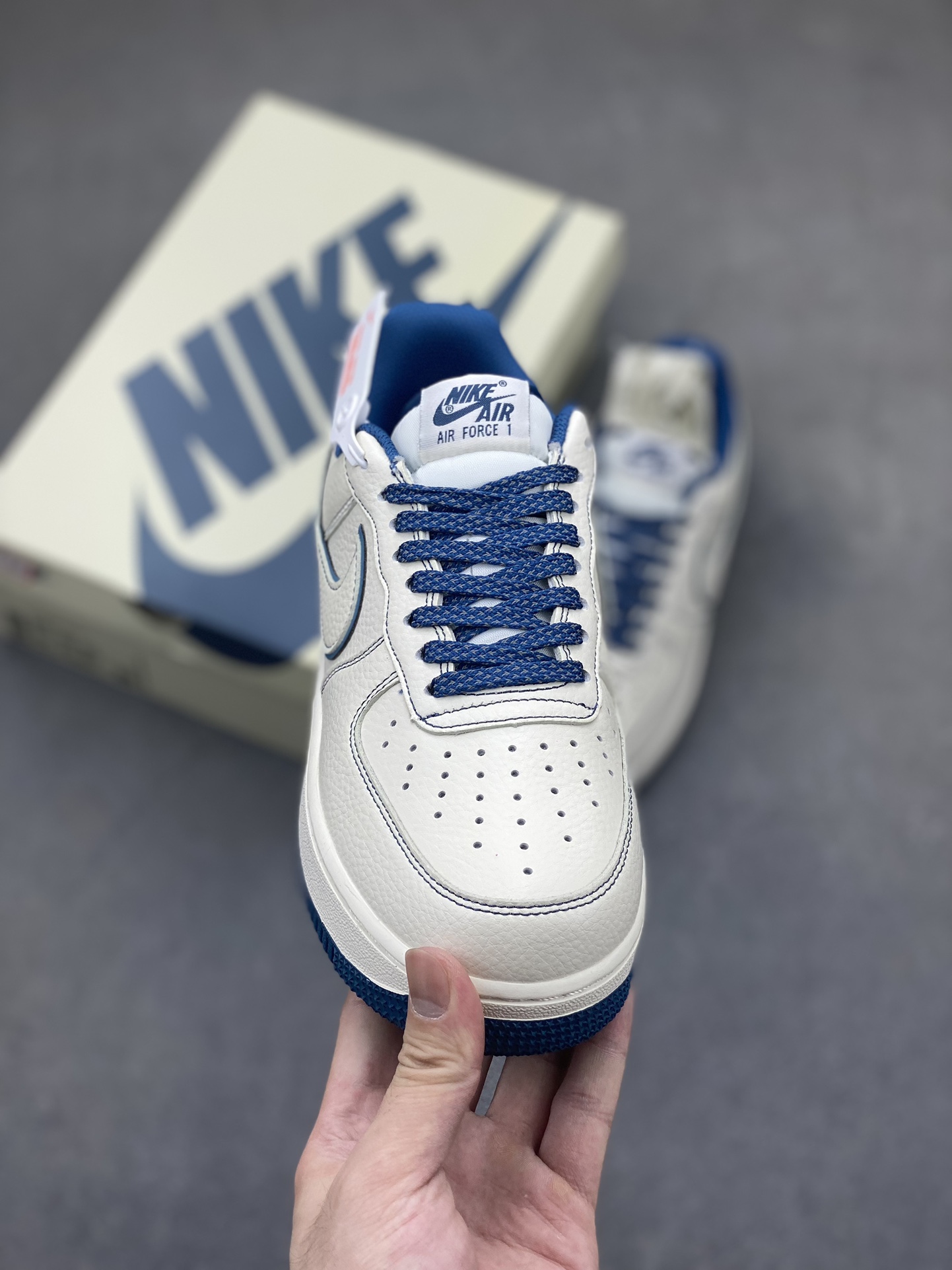 Stussy x Nike Air Force 1 Low 'Fossil Stone' Limited Edition Sneakers 3 i1720378675 6995 8