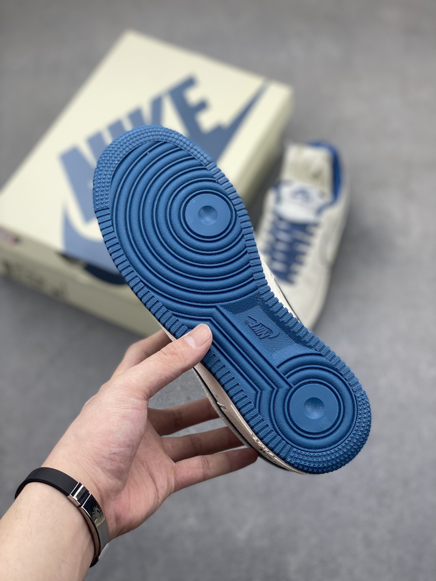 Stussy x Nike Air Force 1 Low 'Fossil Stone' Limited Edition Sneakers 7 i1720378675 9074 7