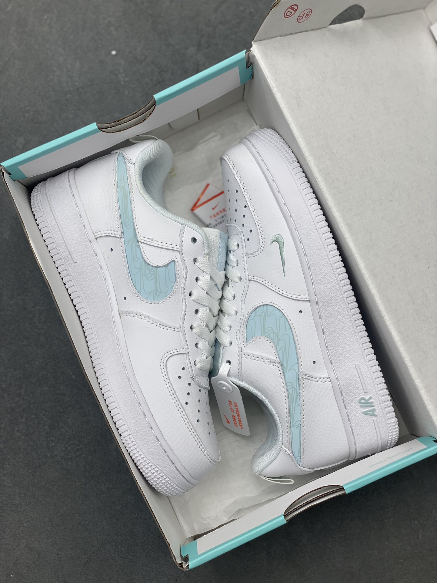 Nike Air Force 1 Low White/Teal FB8971-600, Versatile Sneakers for Everyday 10 i1720378758 4652 6