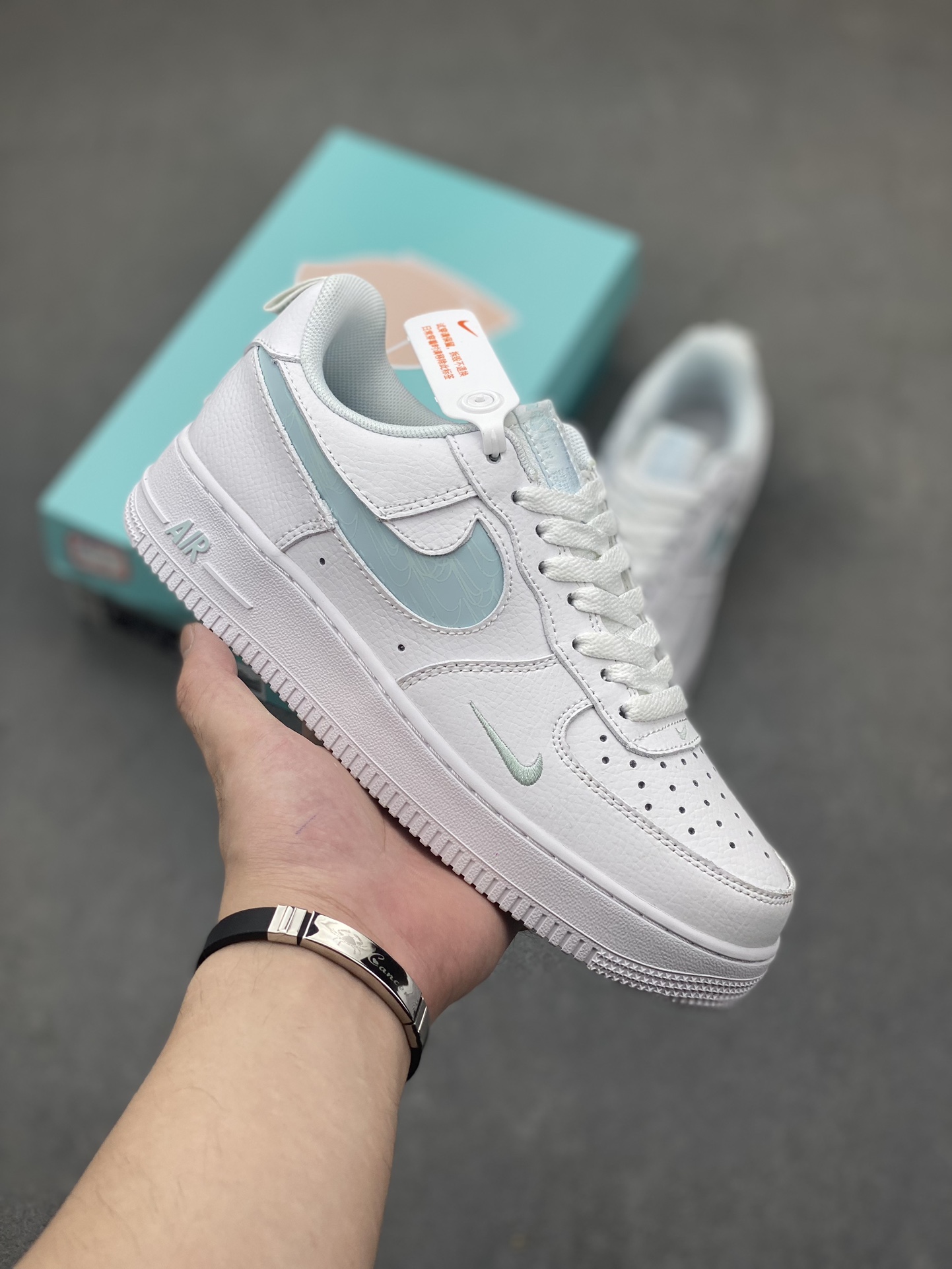 Nike Air Force 1 Low White/Teal FB8971-600, Versatile Sneakers for Everyday 2 i1720378758 9610 3
