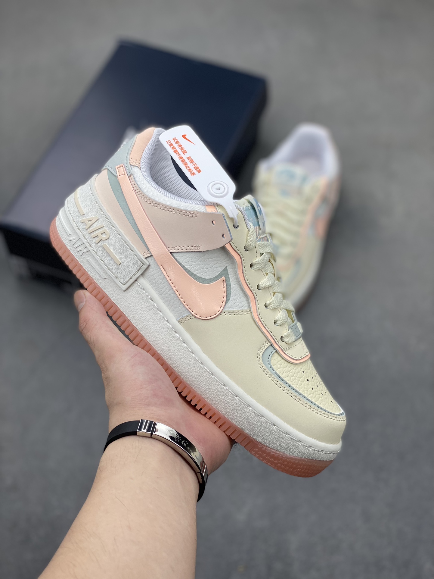 Nike Air Force 1 Shadow Macaron Sneakers Low-Top Air Cushion Shoes 2 i1720470733 535 0