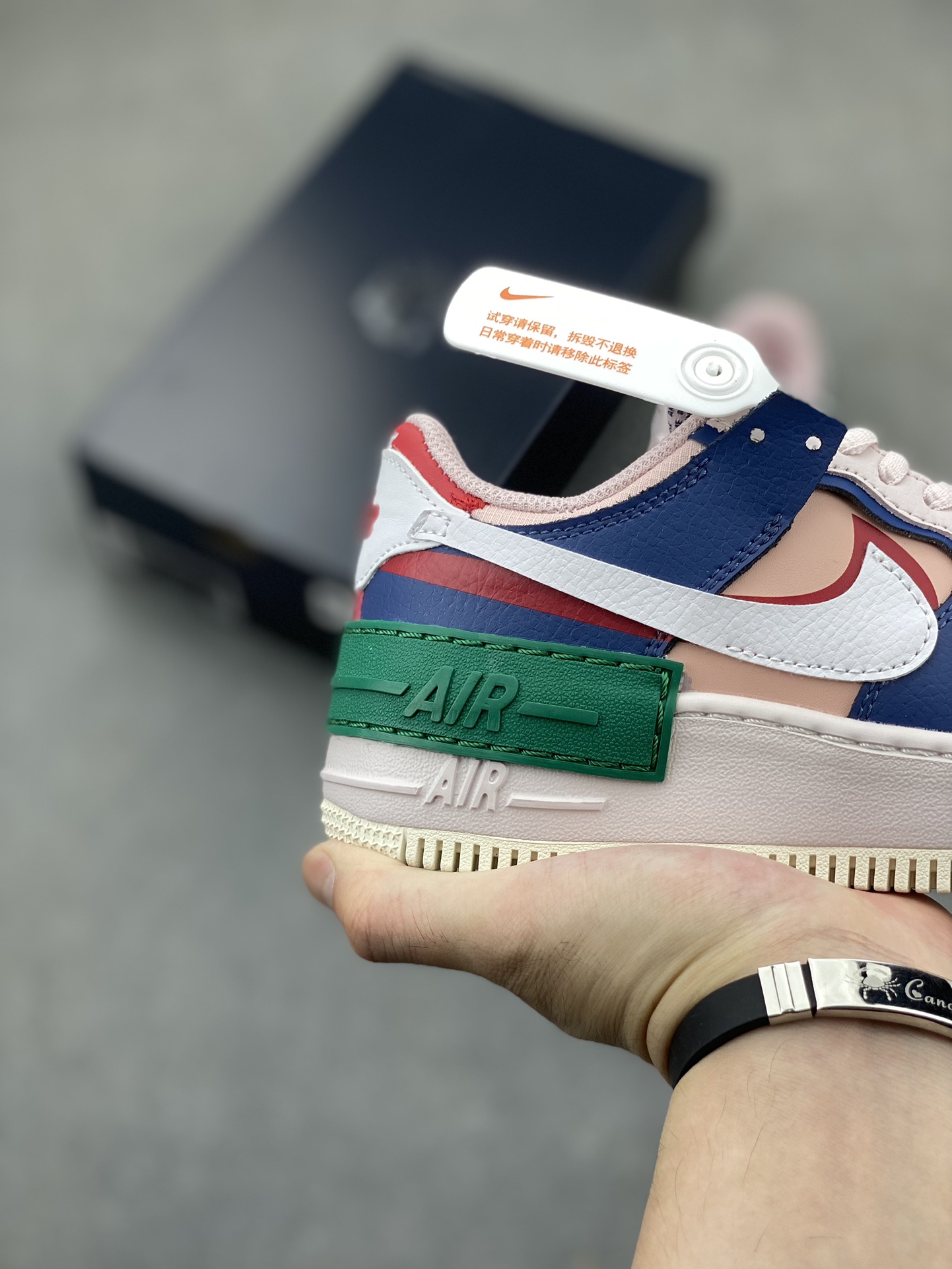 Nike Air Force 1 Low Shadow 'Macaron' Multi-Color Women's Shoe 6 i1720470799 1493 8