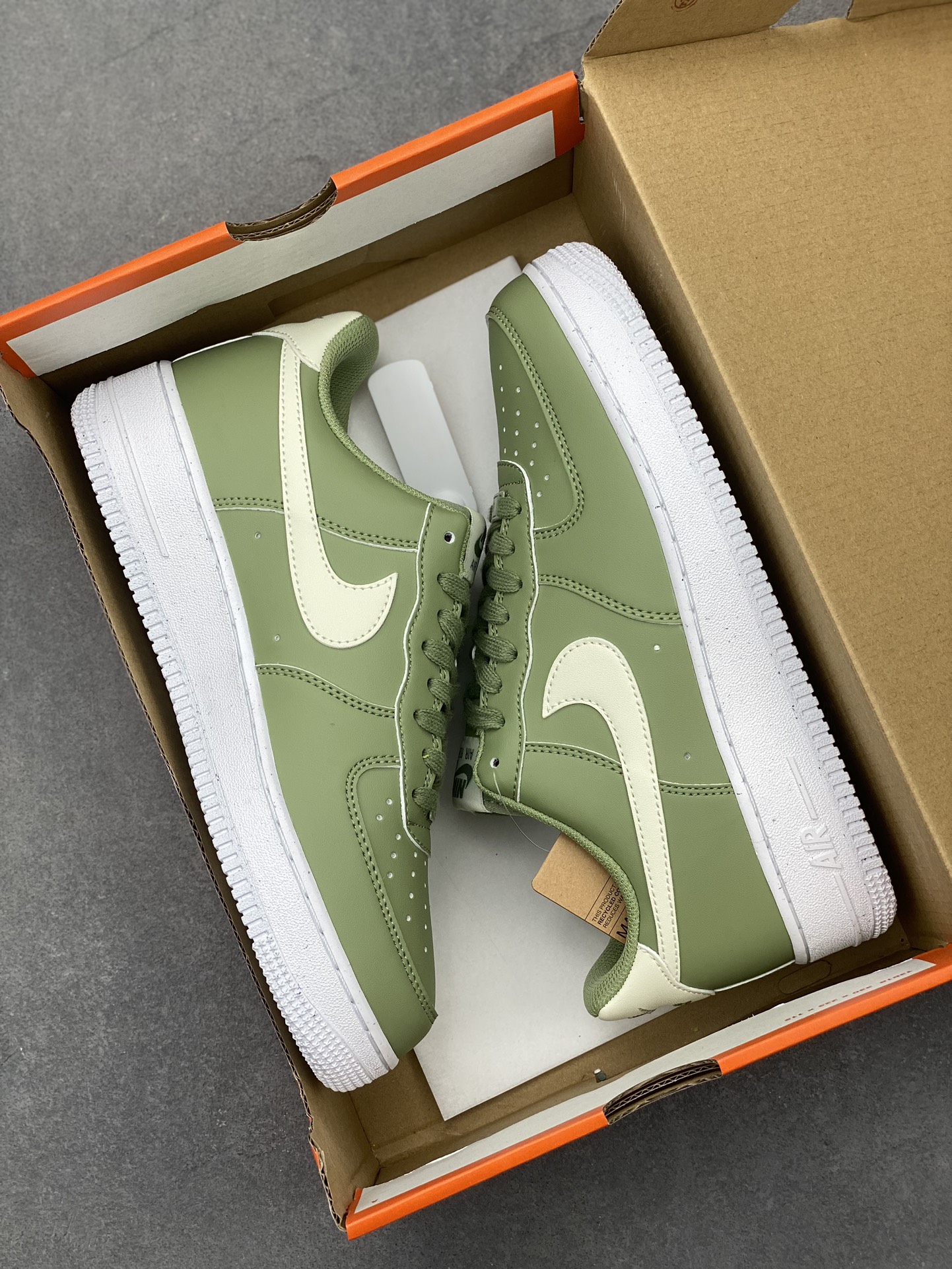 Nike Air Force 1 Low '07 Next Nature Green Olive Canvas/White HF5062 Sneakers 10 i1720470883 1002 0