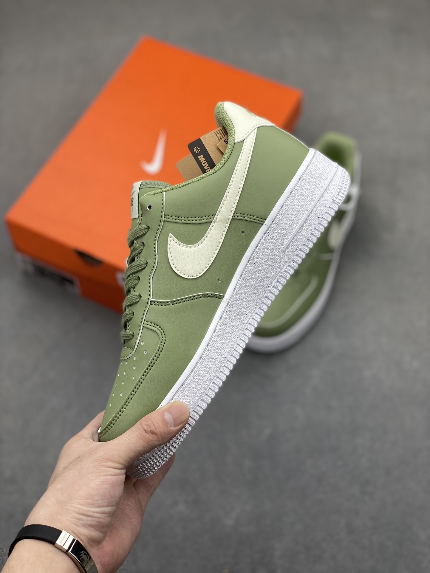 Nike Air Force 1 Low '07 Next Nature Green Olive Canvas/White HF5062 Sneakers 4 i1720470883 2393 0