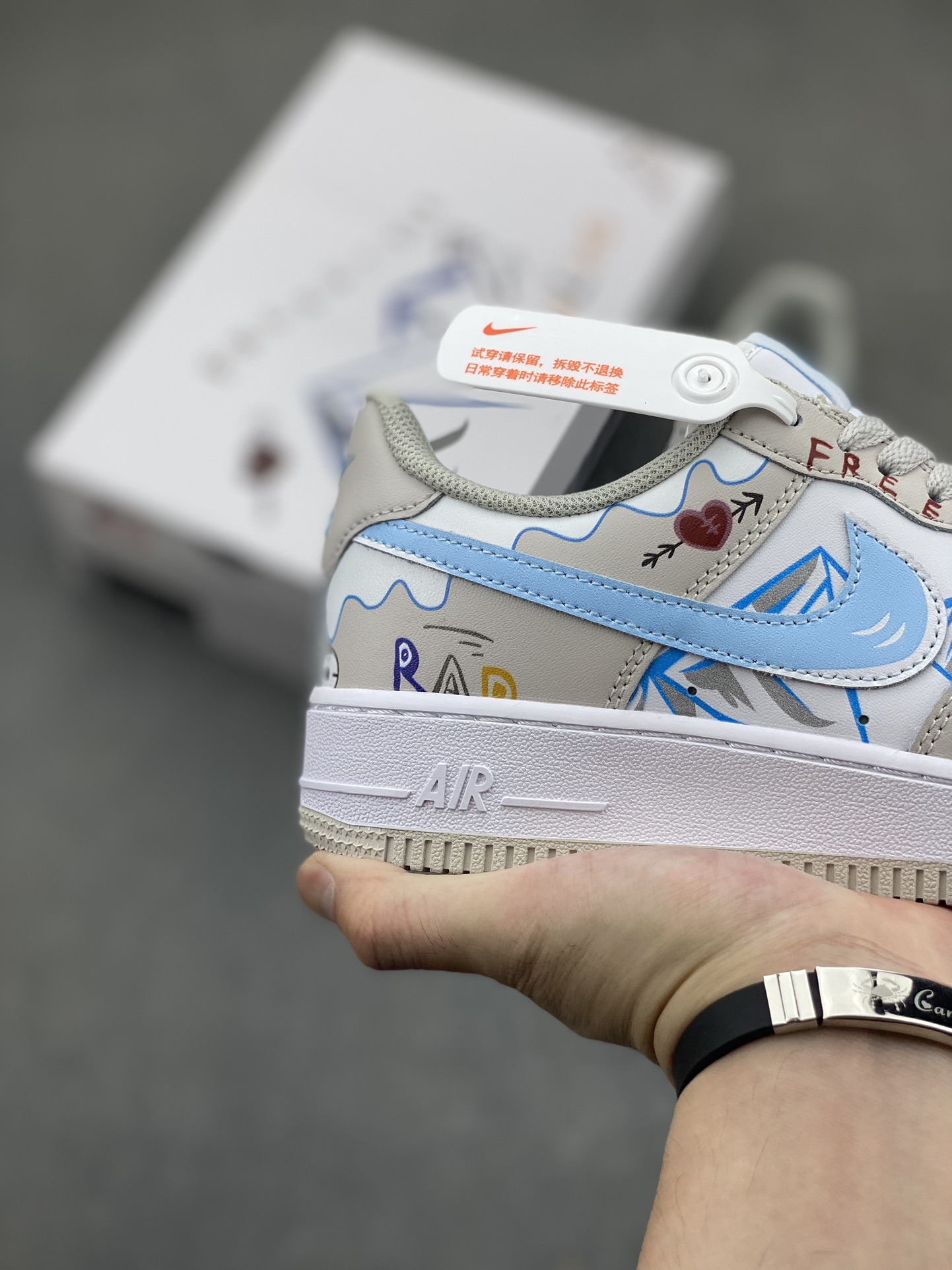 Nike Air Force 1 Low '07 Custom 'Snow Mountain' Edition - Limited Release 6 i1720470956 5904 7