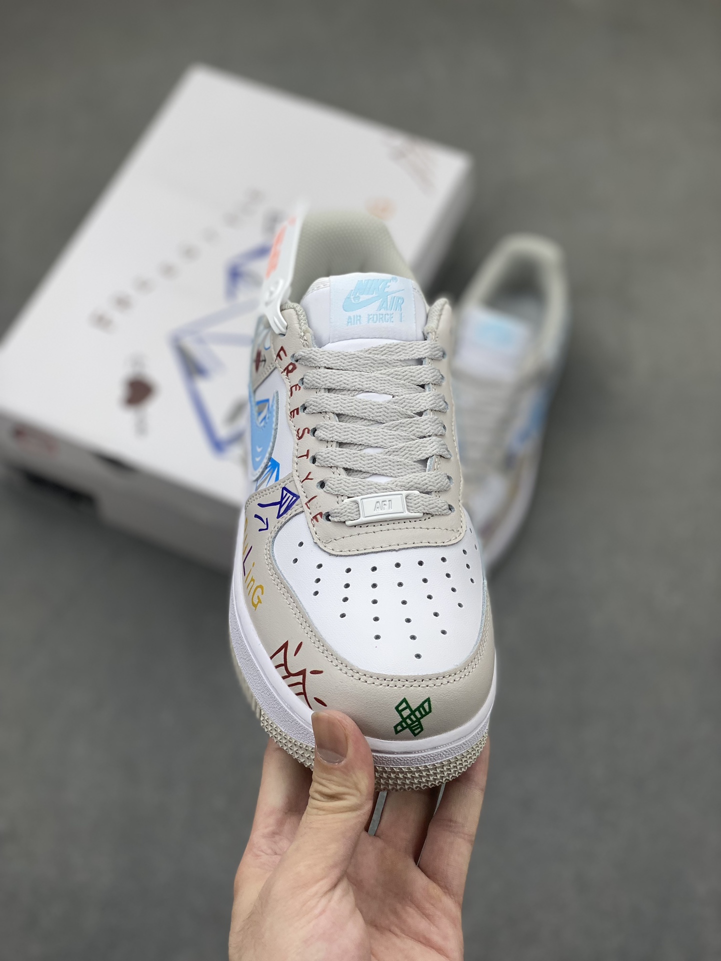 Nike Air Force 1 Low '07 Custom 'Snow Mountain' Edition - Limited Release 3 i1720470972 5723 0