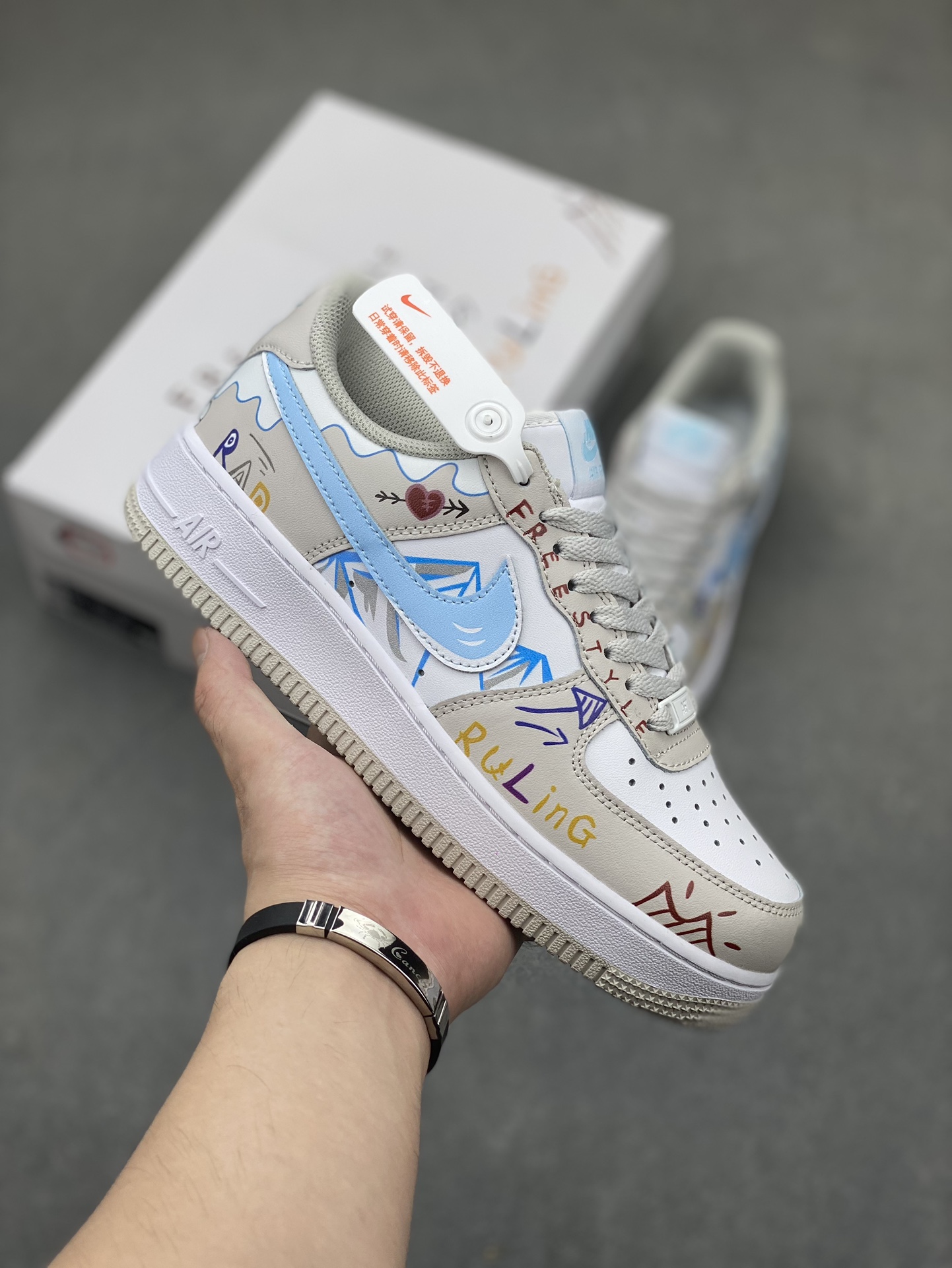 Nike Air Force 1 Low '07 Custom 'Snow Mountain' Edition - Limited Release 2 i1720470973 6583 0