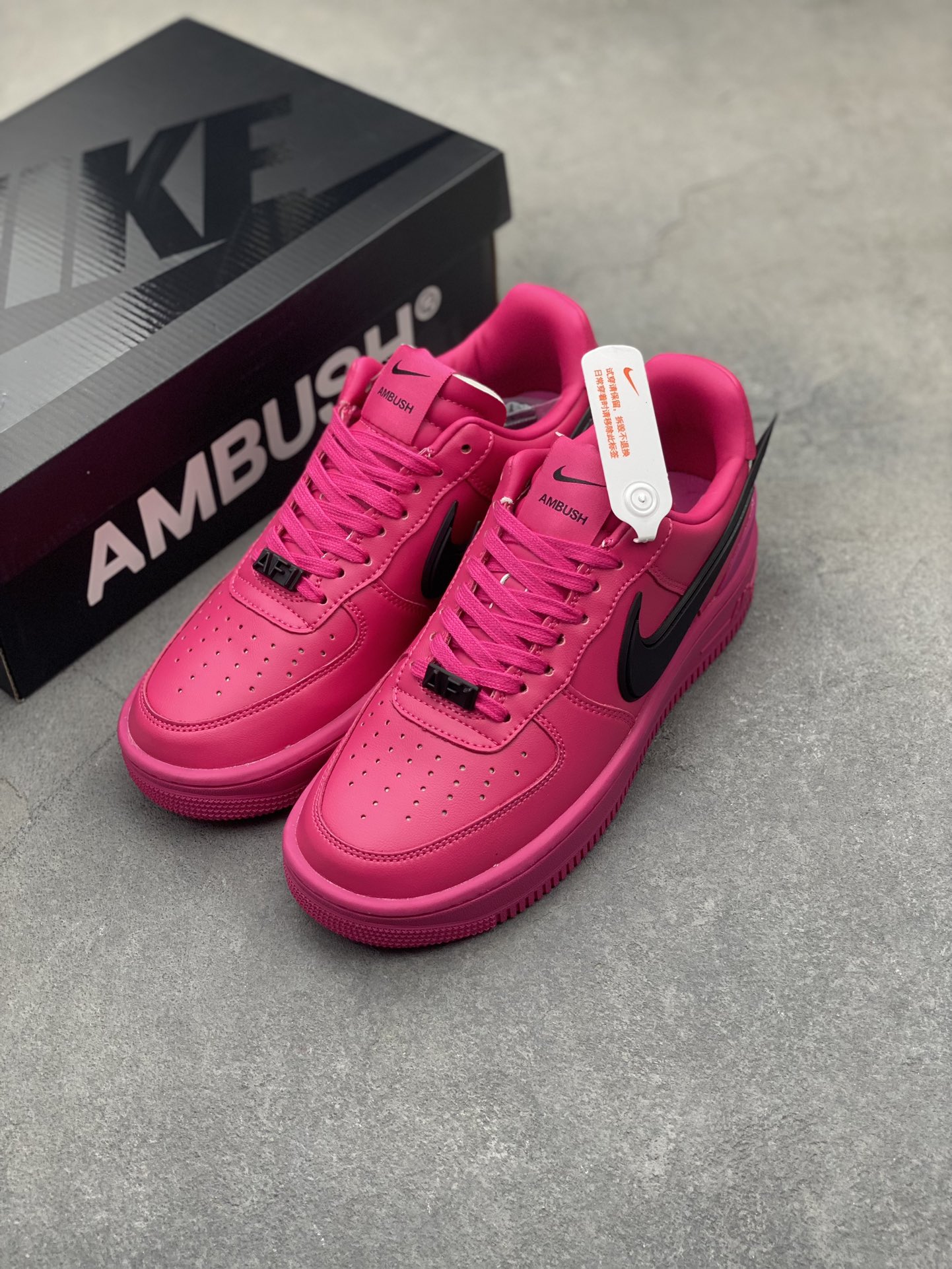 Nike Air Force 1 '07 Low AMBUSH Fuchsia Casual Shoes DV3464-600 9 i1720471106 435 3