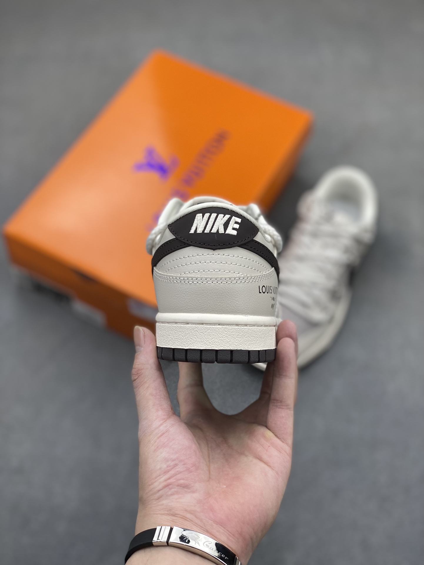 Nike SB Dunk Low Louis Vuitton Custom Coffee Sneakers - Premium Quality 4 i1720991426 9207 6