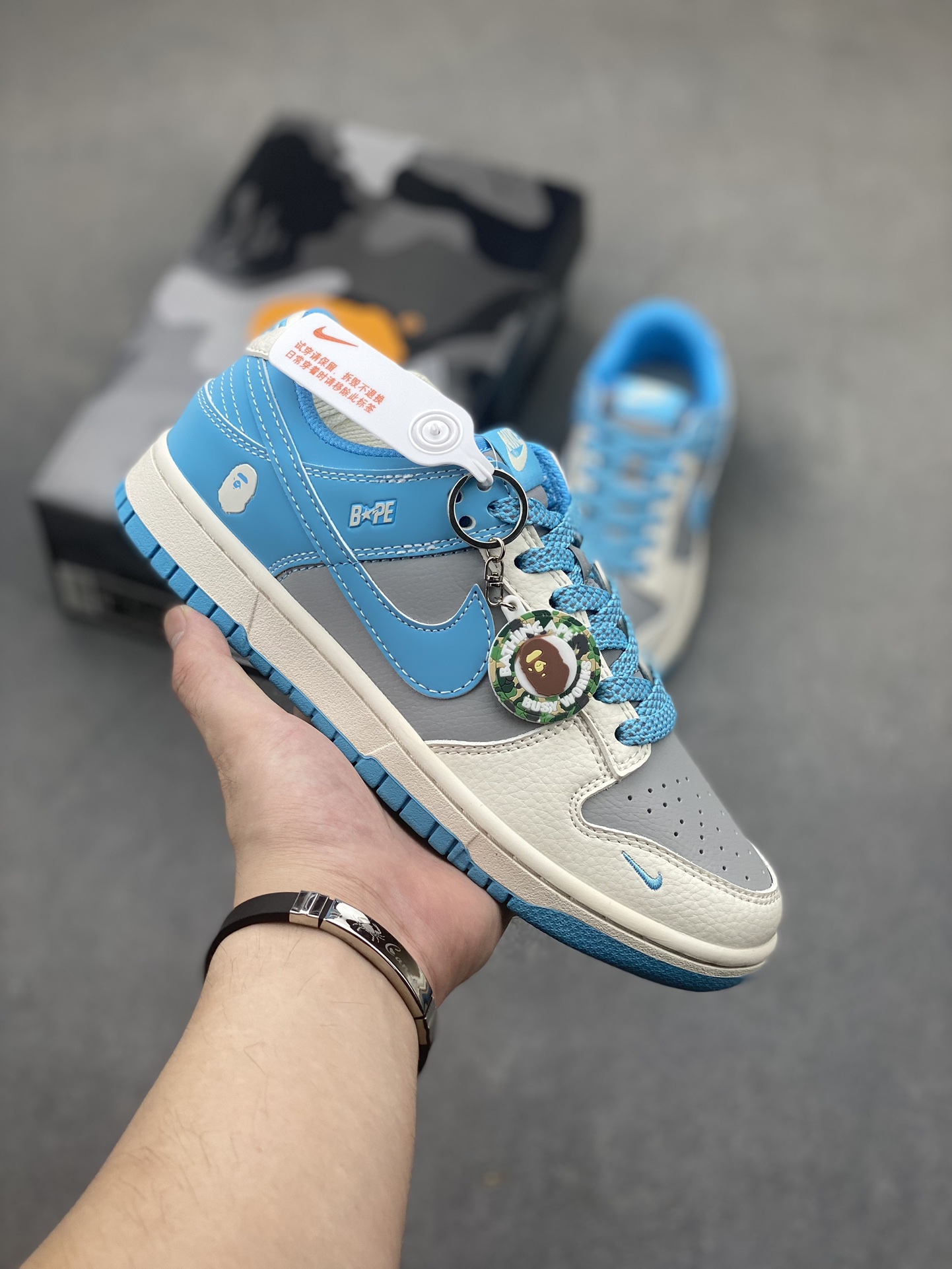 Nike SB Dunk Low BAPE Custom Casual Sneakers 2 i1722708280 8720 6