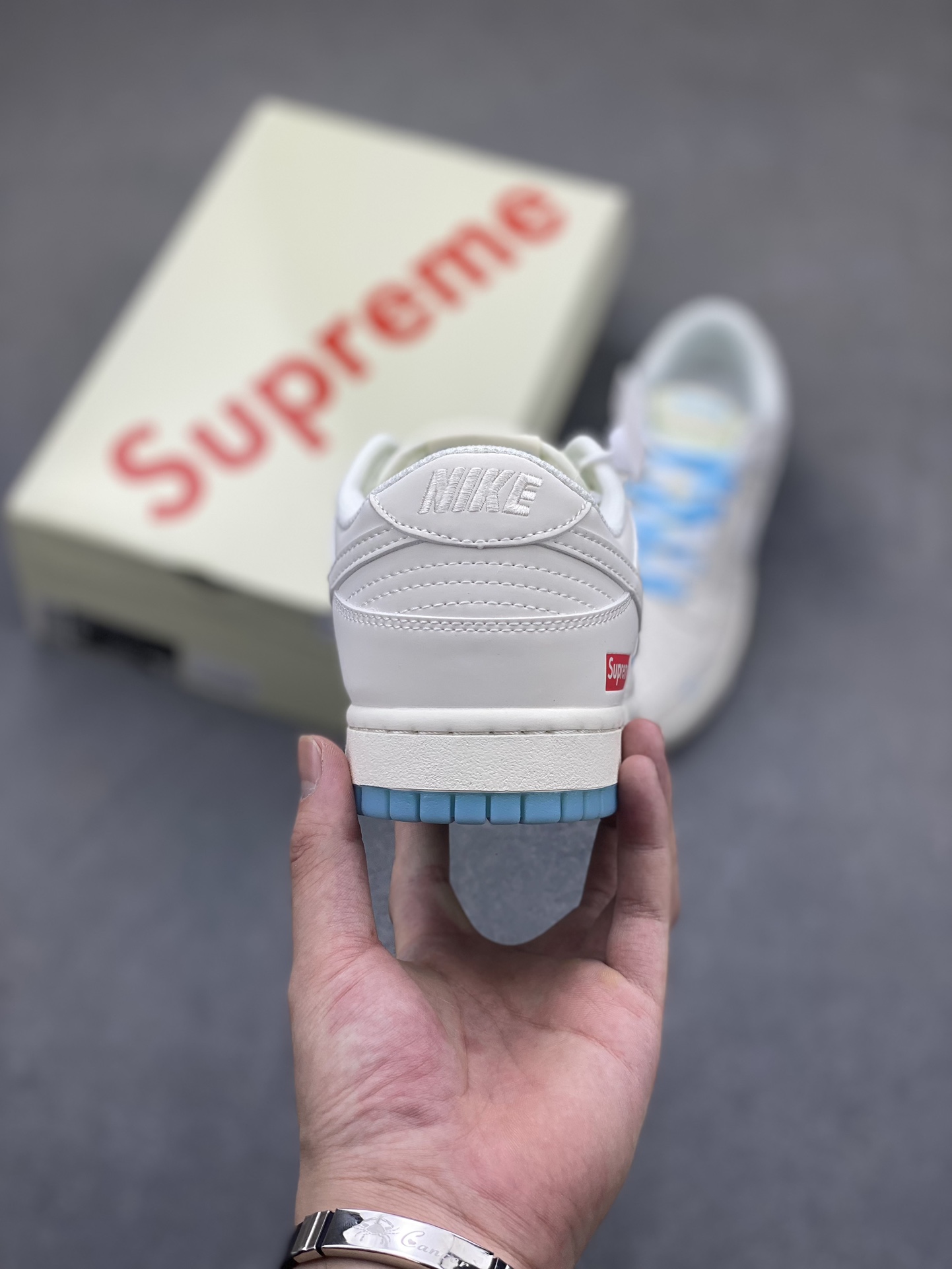 Nike SB Dunk Low Supreme Collab - Blue Accents, Premium Quality 4 i1723317735 7515 1