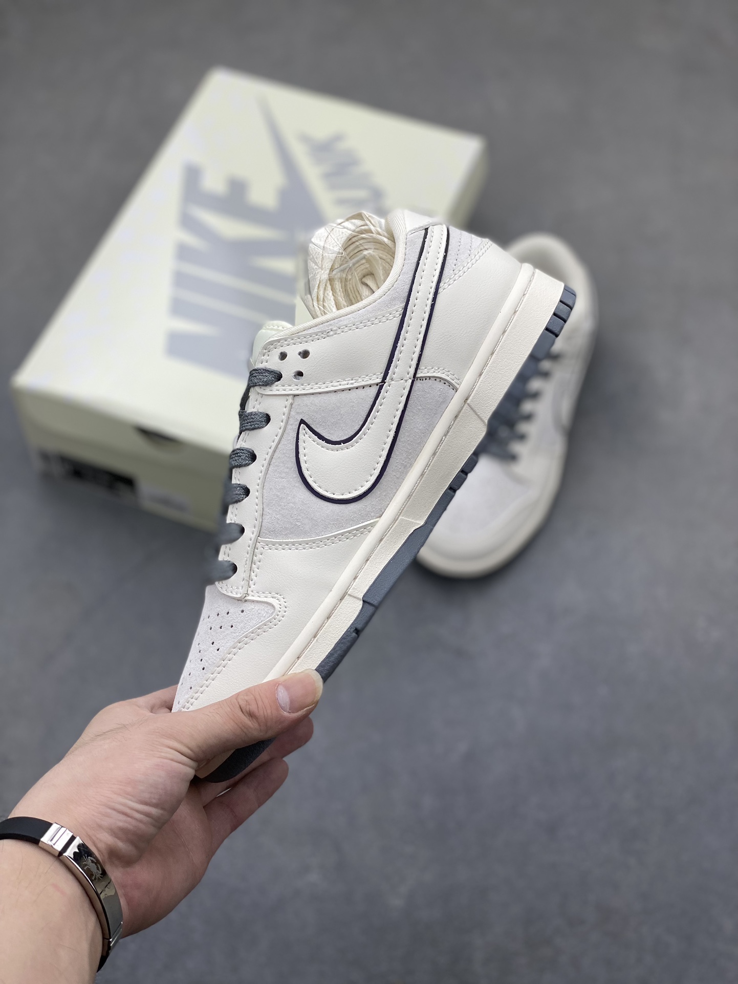 Nike SB Dunk Low The North Face Cement Grey Shoes 4 i1724795640 7087 8
