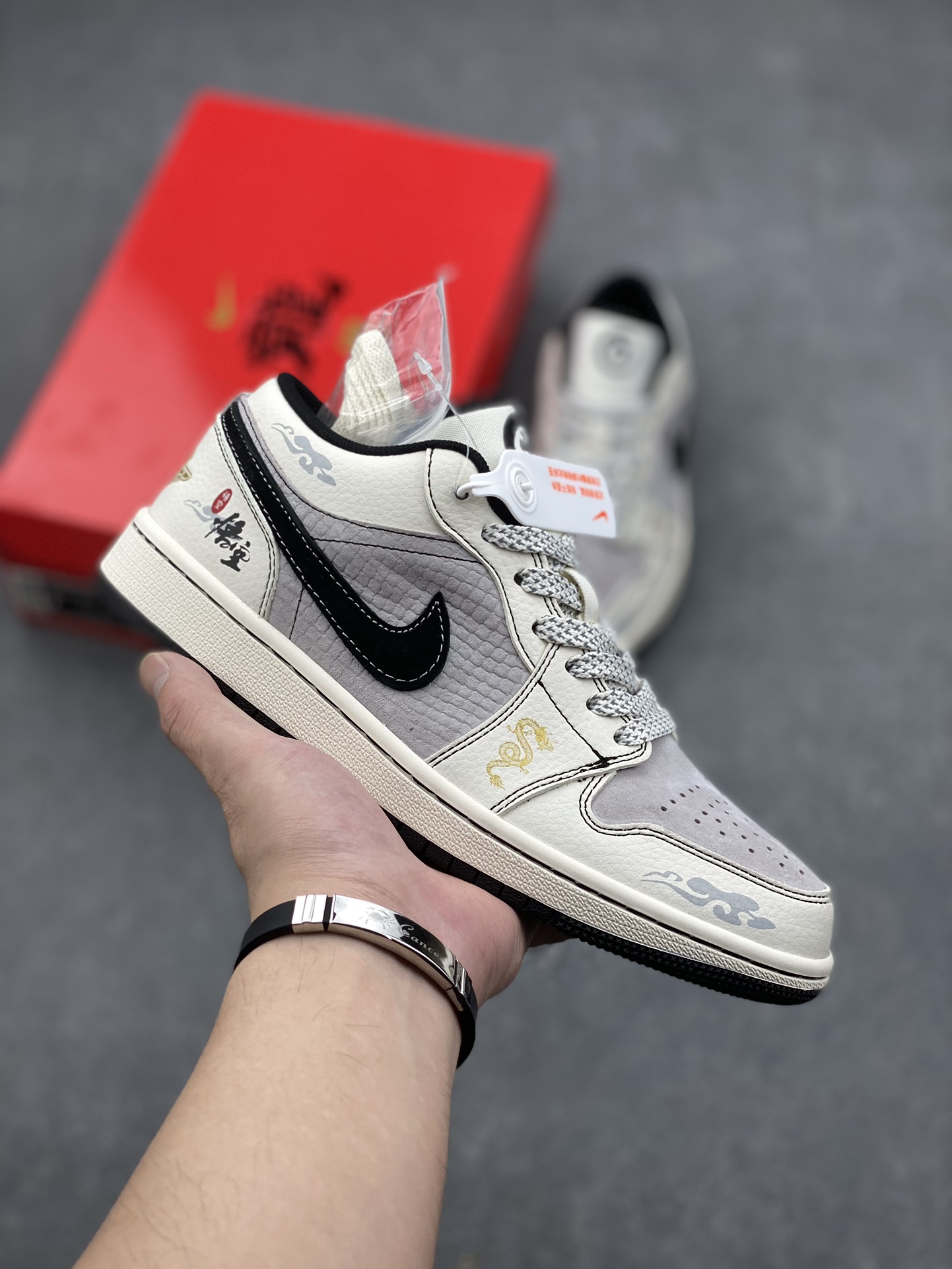 Nike Air Jordan 1 Low 'Black Goku' Custom Basketball Shoes - Limited Edition 1 i1727197678 2747 4