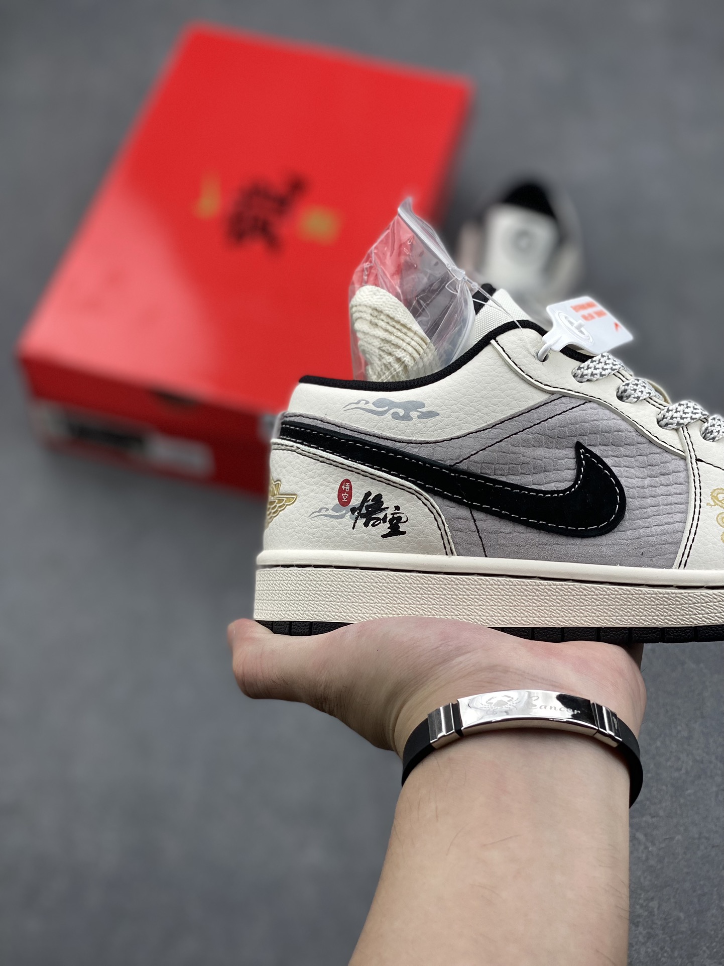 Nike Air Jordan 1 Low 'Black Goku' Custom Basketball Shoes - Limited Edition 5 i1727197678 4510 3
