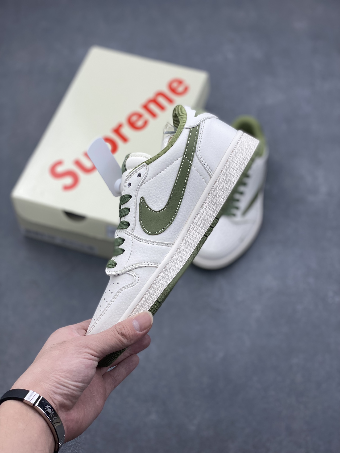 Travis Scott x Fragment Design x Air Jordan 1 Low OG SP - 'Olive' 3 i1727540998 8702 0