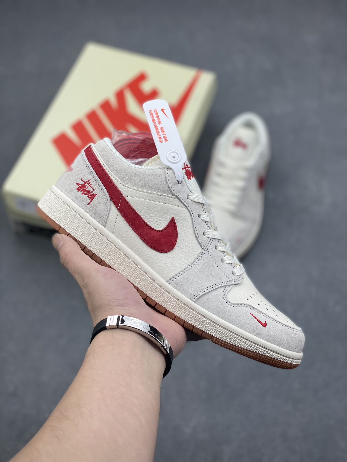 Nike Air Jordan 1 Stussy Low Top Sneakers - Limited Edition 2 i1728328600 4259 4