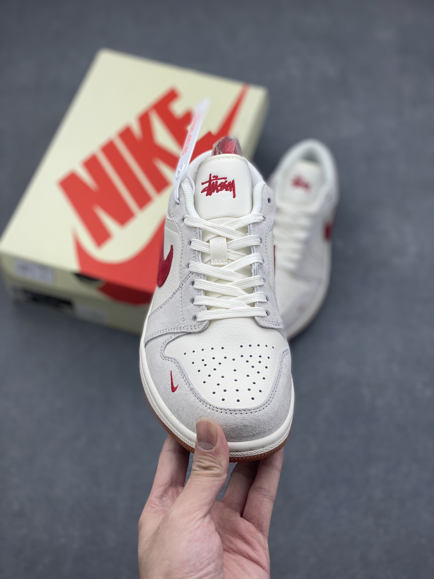 Nike Air Jordan 1 Stussy Low Top Sneakers - Limited Edition 3 i1728328601 7392 7