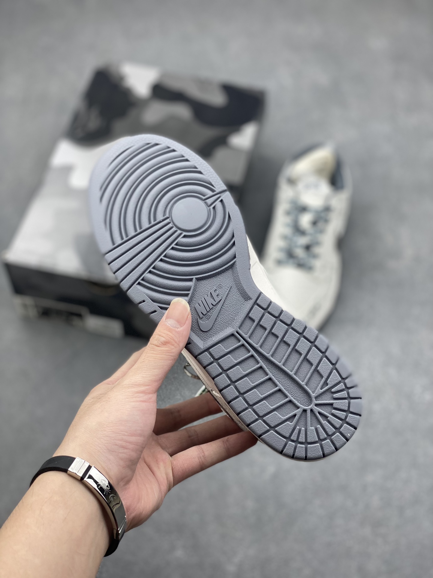 Nike SB Dunk Low BAPE Collab - Grey Camo, Premium Quality, Limited Edition 7 i1728507480 1724 7