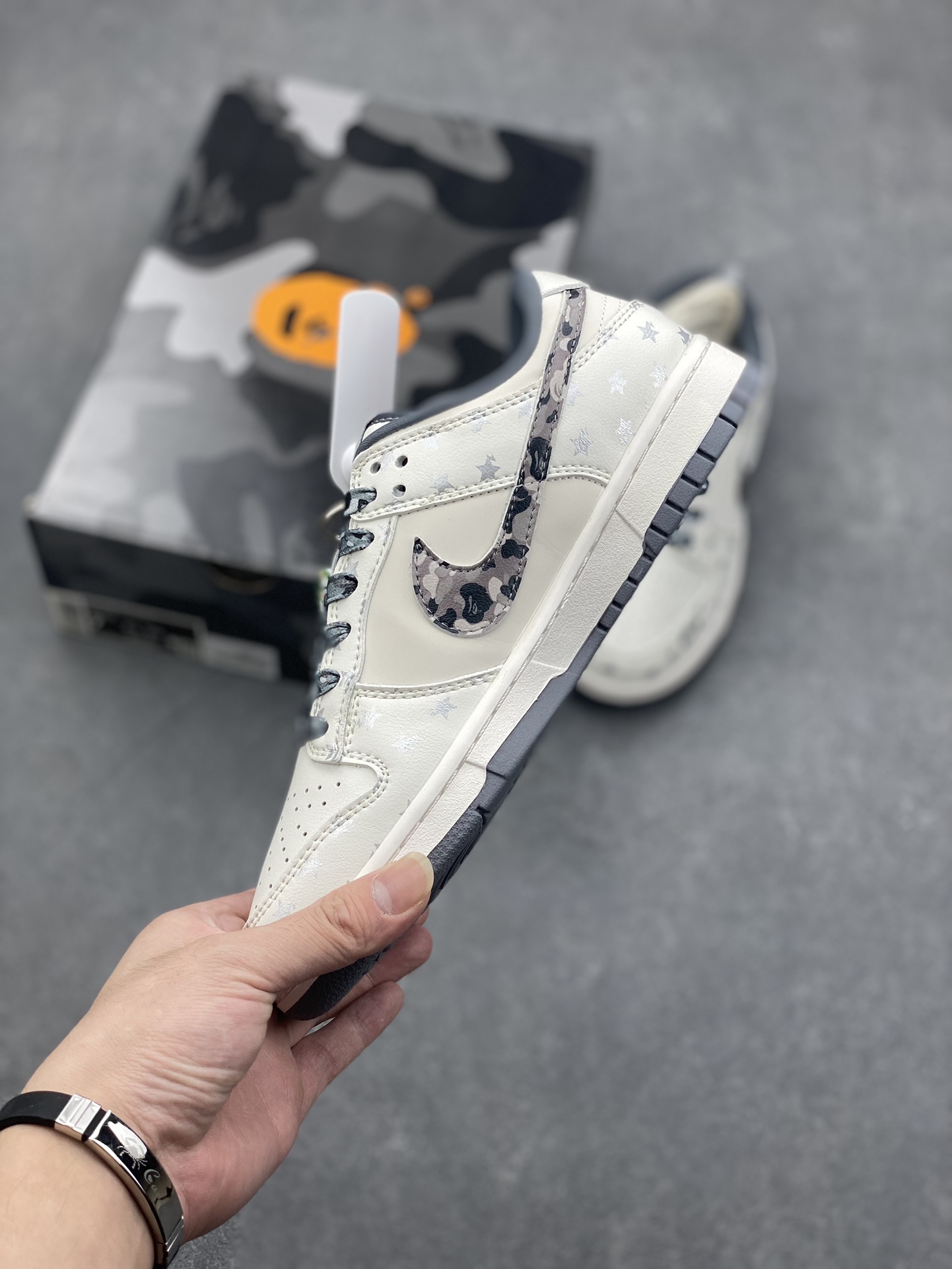Nike SB Dunk Low BAPE Collab - Grey Camo, Premium Quality, Limited Edition 4 i1728507480 3461 5