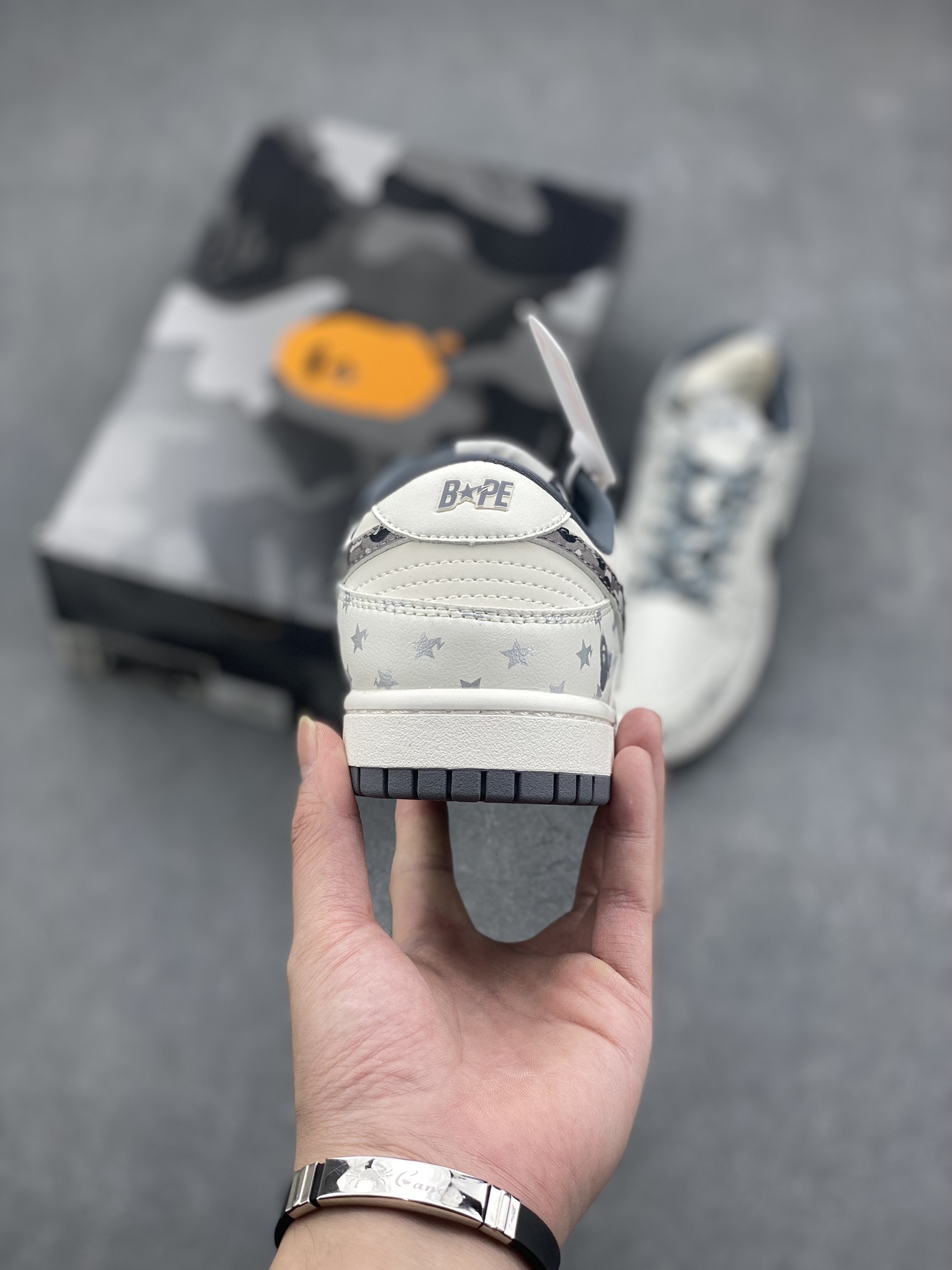 Nike SB Dunk Low BAPE Collab - Grey Camo, Premium Quality, Limited Edition 5 i1728507480 8815 6