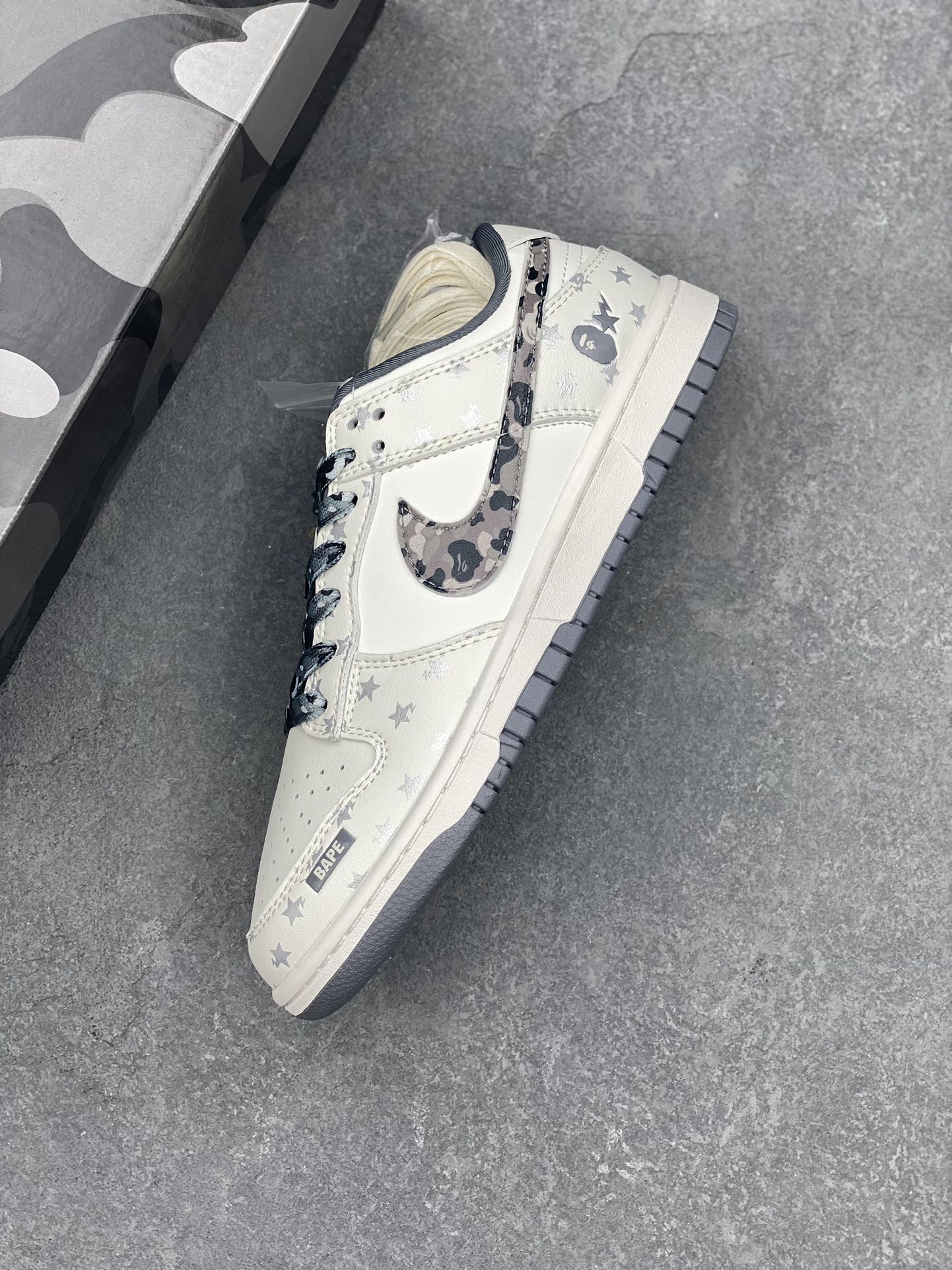Nike SB Dunk Low BAPE Collab - Grey Camo, Premium Quality, Limited Edition 8 i1728507480 995 1