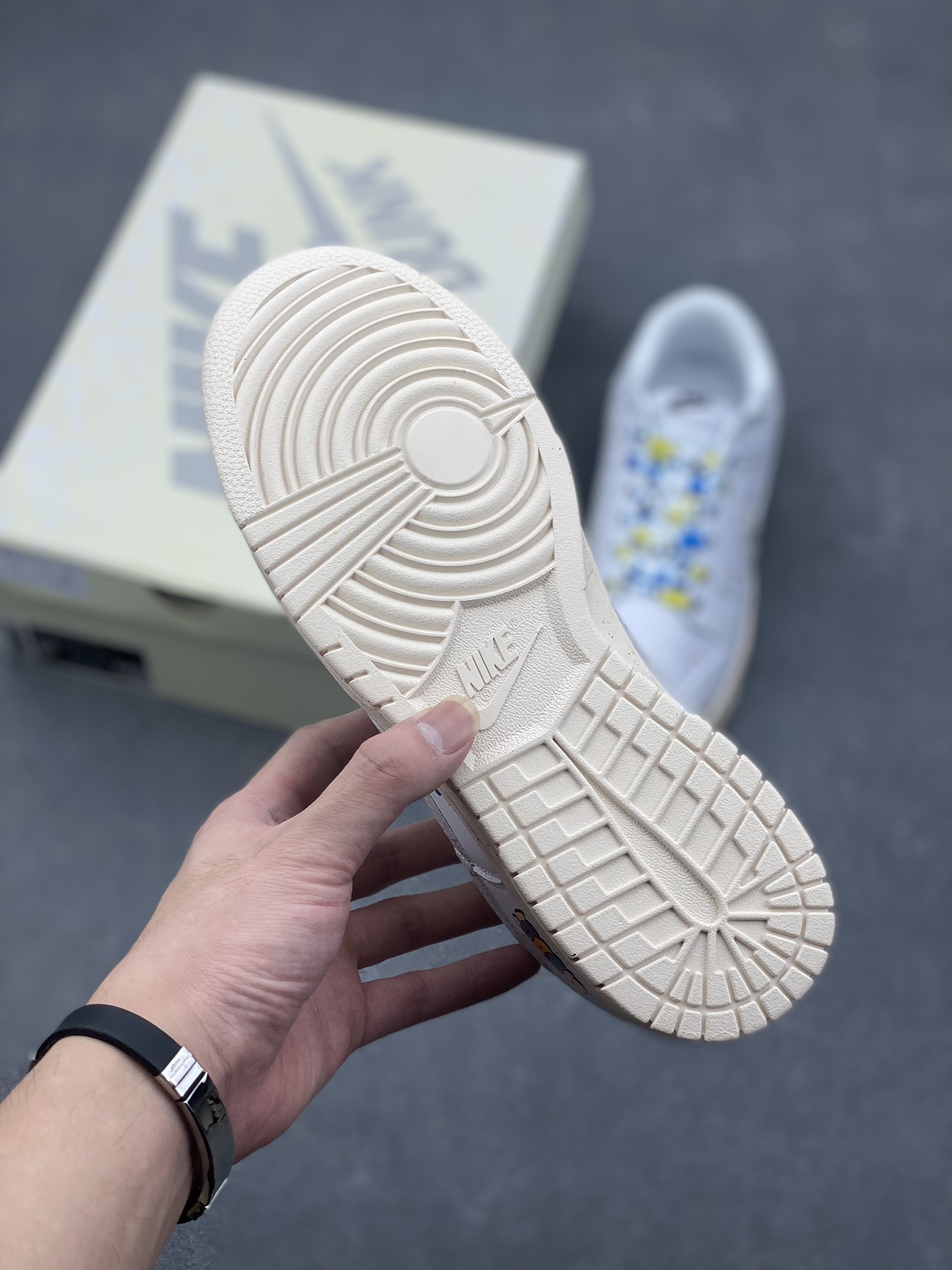 Nike Dunk Low White Multi-Color Splatter Paint, Men's Fashion Sneaker 7 i1728923679 7838 0