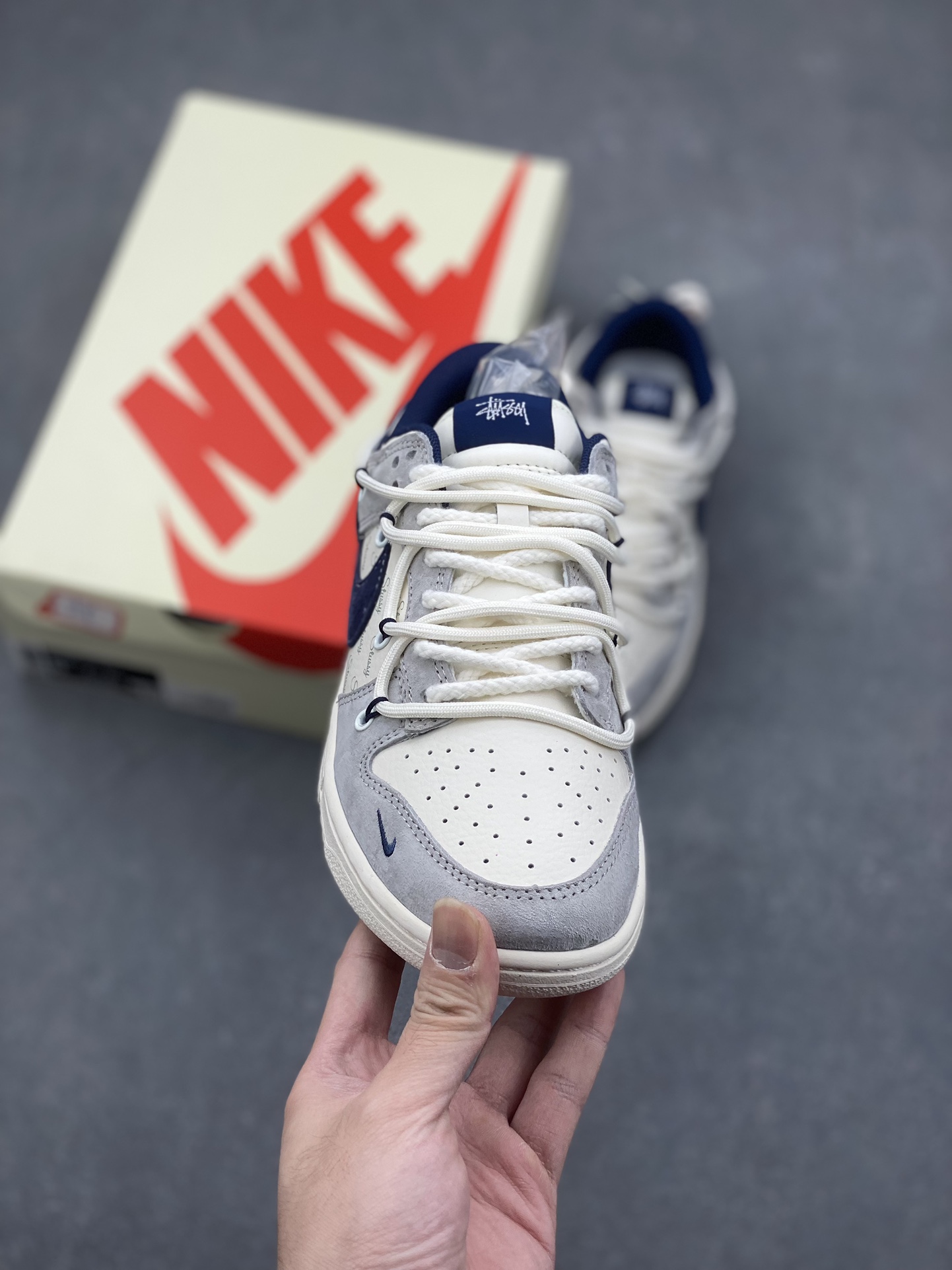 Nike SB Dunk Low Stussy - Anniversary Edition, Premium Leather, Casual Sneakers 2 i1730567357 5503 8