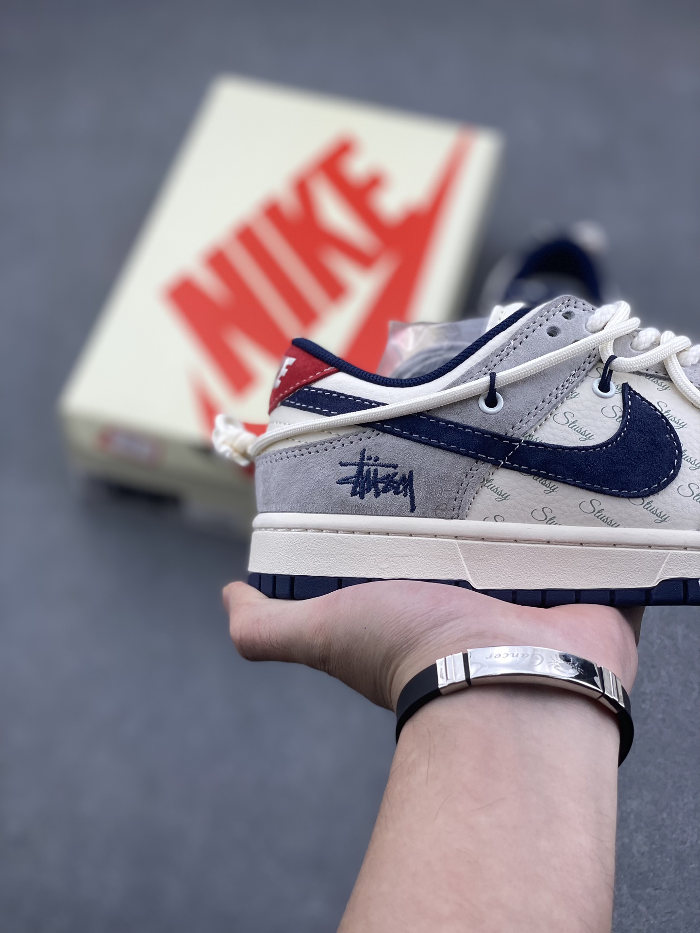 Nike SB Dunk Low Stussy - Anniversary Edition, Premium Leather, Casual Sneakers 5 i1730567357 6855 7