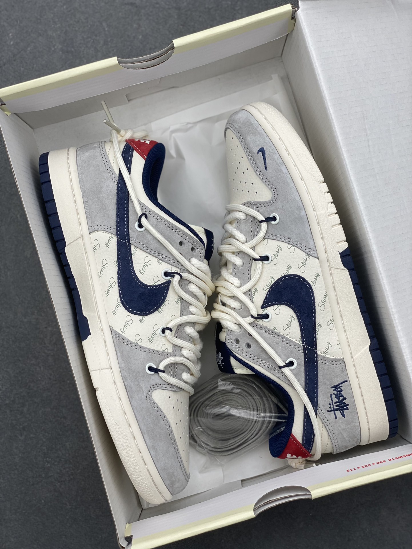 Nike SB Dunk Low Stussy - Anniversary Edition, Premium Leather, Casual Sneakers 9 i1730567357 9474 3