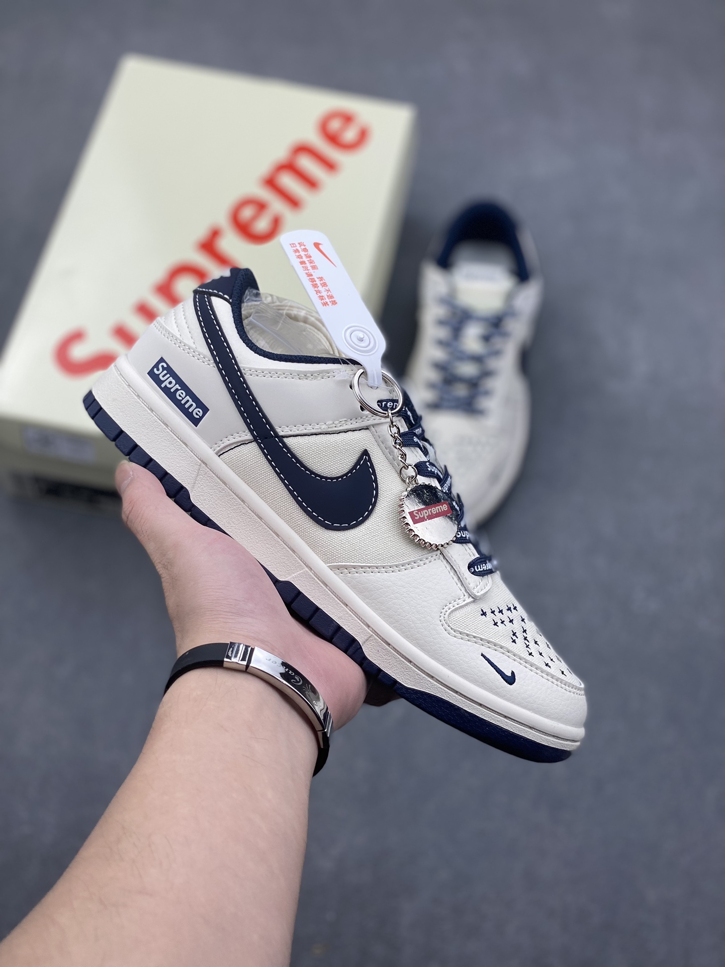 Nike SB Dunk Low Supreme Collab Sneakers - Anniversary Edition - Limited Stock!