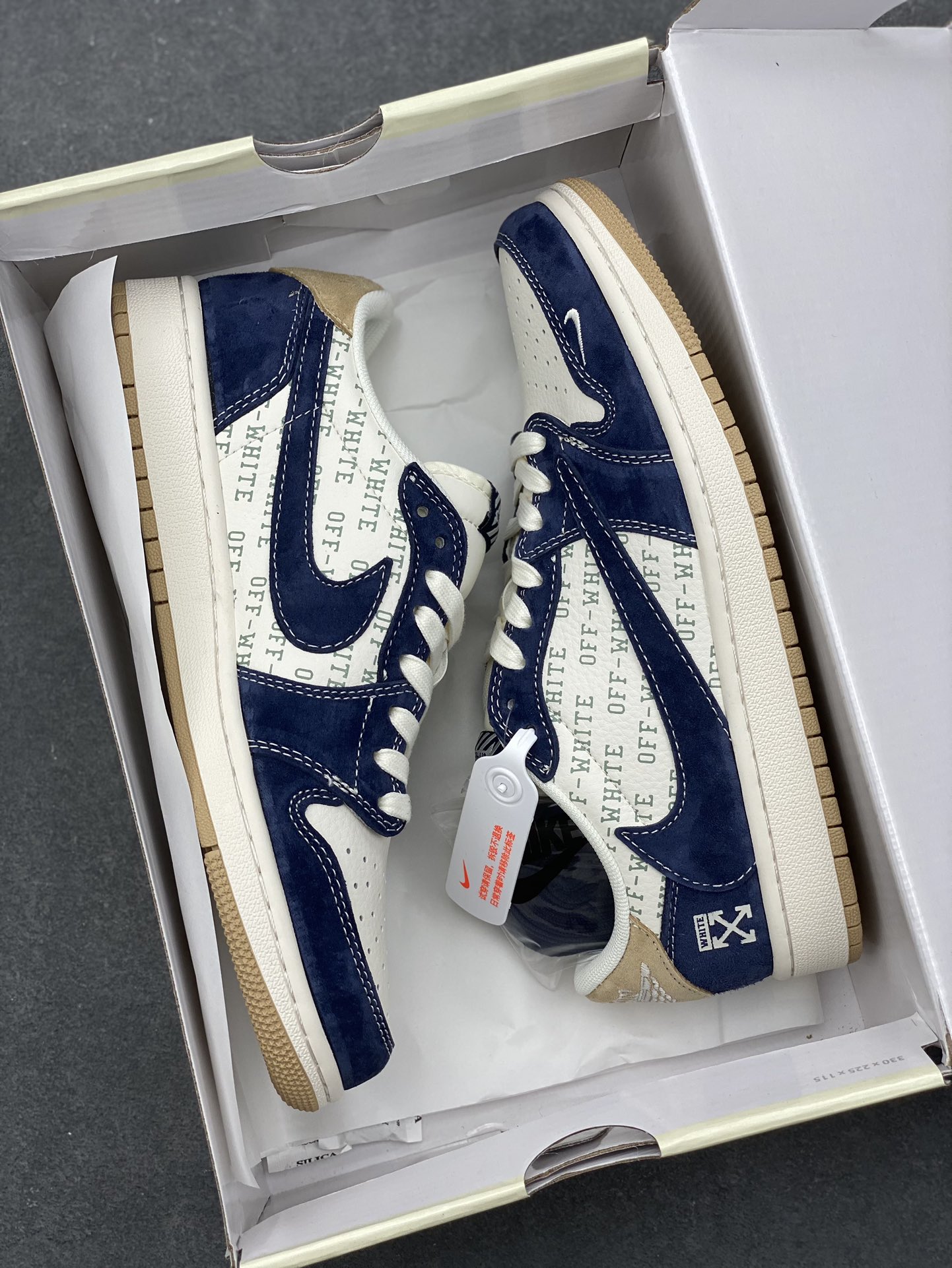 Travis Scott x Fragment Jordan 1 Low OG,Off-White Collab -Khaki Blue 9 i1732567080 929 7
